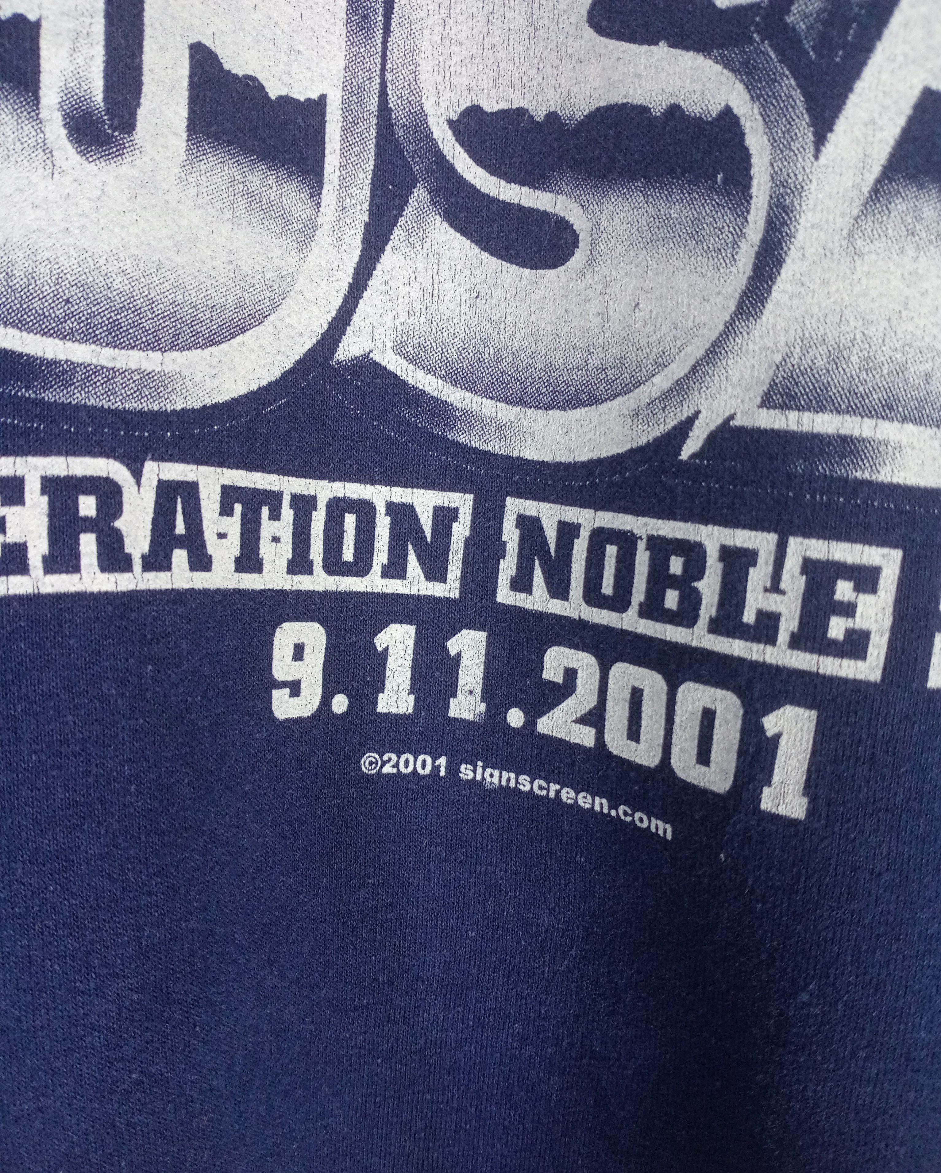 Vintage Vintage 2001 USA Operation Noble Eagles Size US XL / EU 56 / 4 - 4 Thumbnail