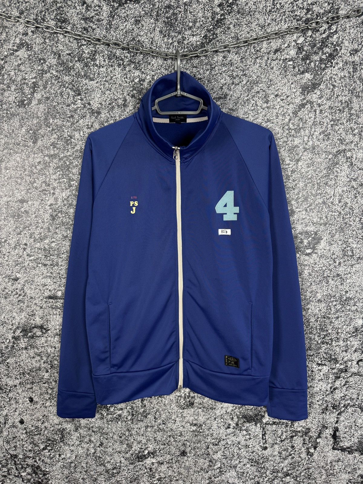 Paul Smith Paul Smith Zip Up Track Jacket Alpha Pullover Big Logo Sz L Size US L / EU 52-54 / 3 - 2 Thumbnail