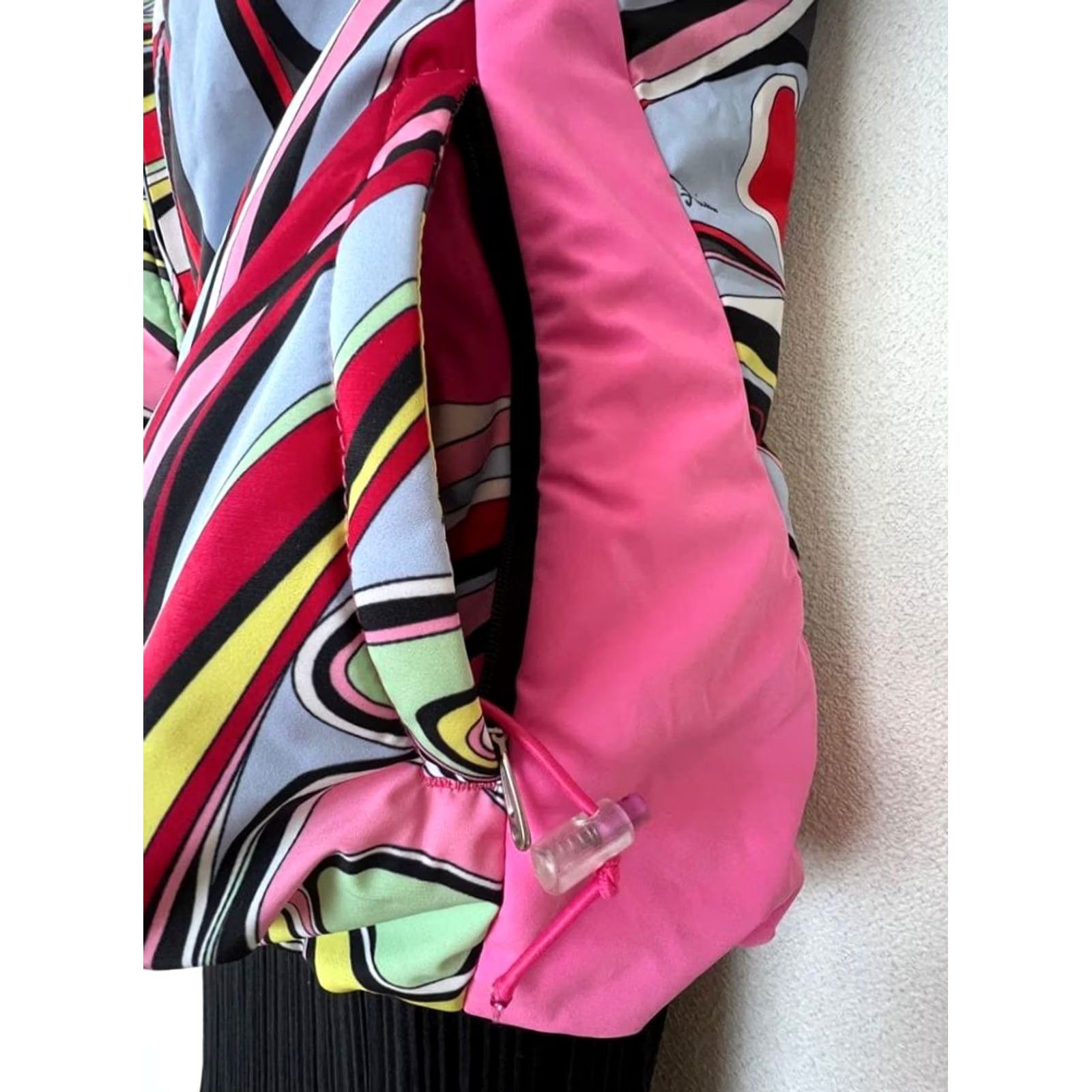 Emilio Pucci Emilio Pucci Multicolor Down Ski Jacket Long Sleeve Women Polyester Used - Rossignol Collaboration Size S / US 4 / IT 40 - 6 Thumbnail