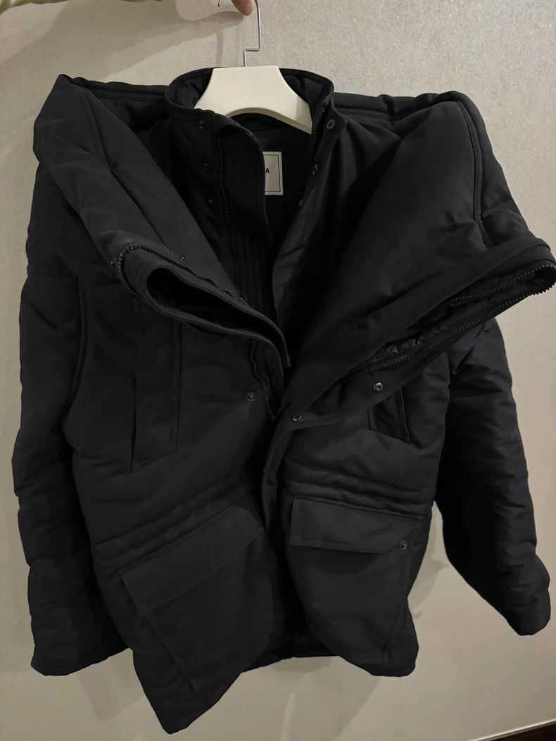 Balenciaga Black Double Layer Down Jacket-dmc Size US M / EU 48-50 / 2 - 1 Thumbnail