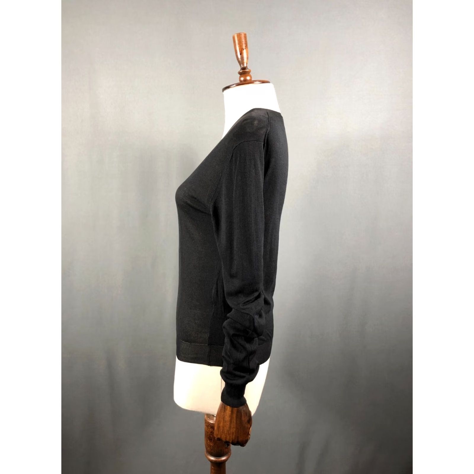 A.P.C. A.P.C. Pullover Silk Black Size M Women Size M / US 6-8 / IT 42-44 - 2 Thumbnail