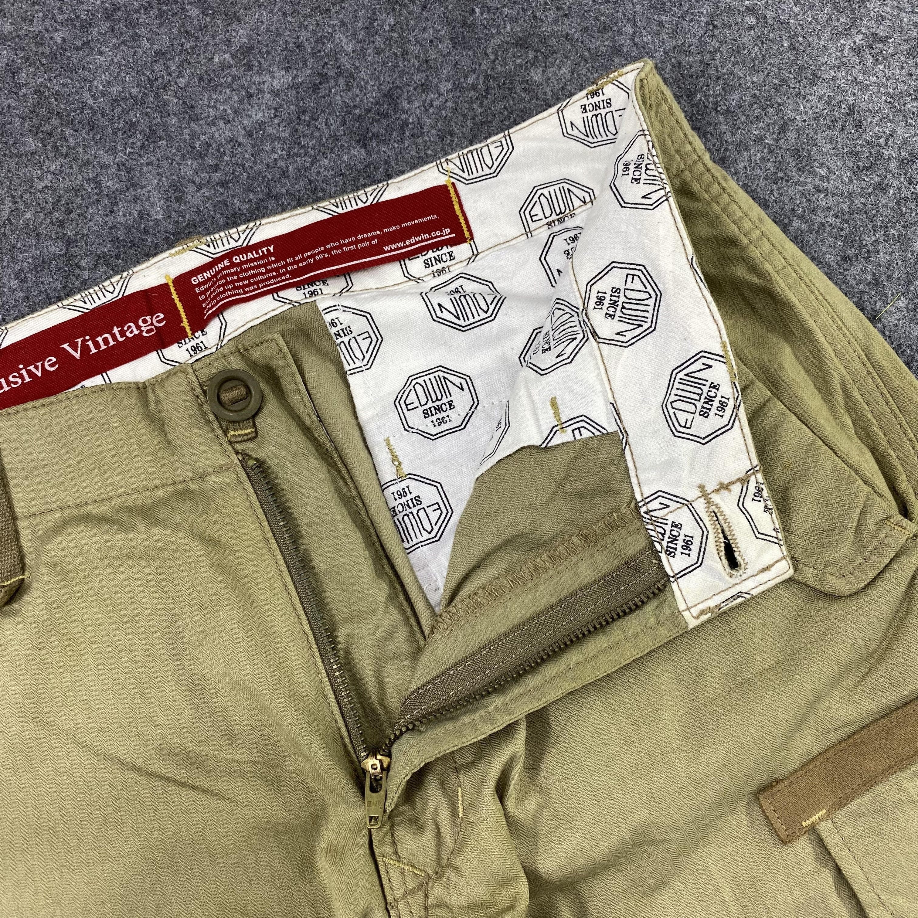 Edwin × Japanese Brand edwin cargo pants tactical -C004 Size US 34 / EU 50 - 6 Thumbnail