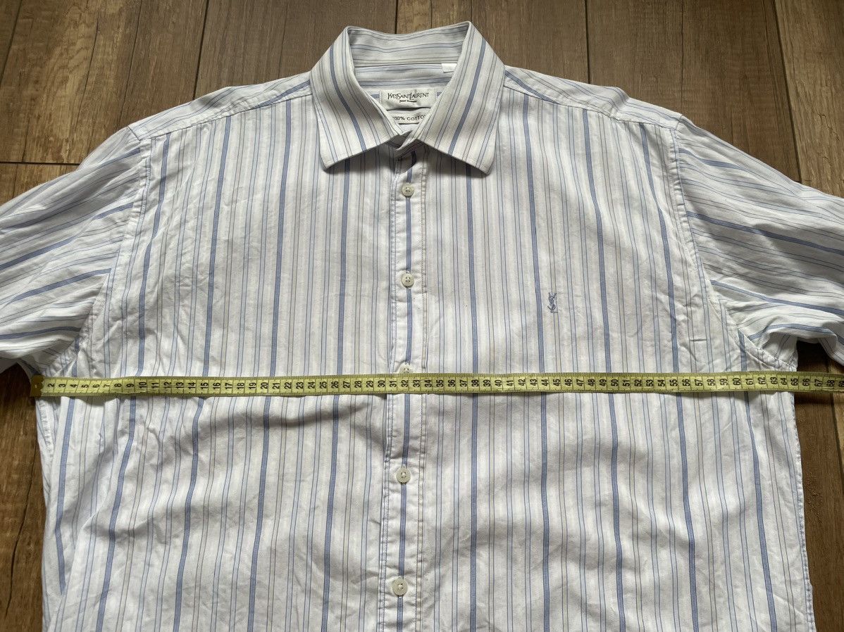 Yves Saint Laurent YSL Yves Saint Laurent Shirt Long Sleeve Logo Size US XL / EU 56 / 4 - 8 Thumbnail