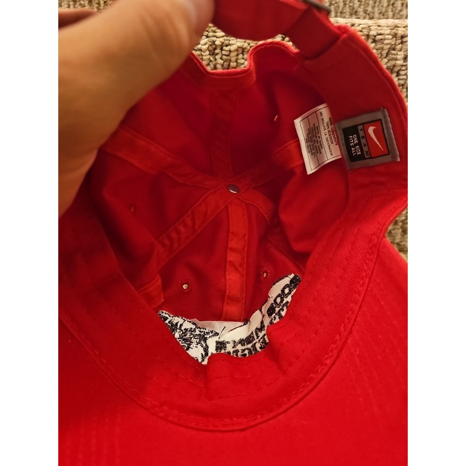 Nike Nike Davidson College Wildcats 2008 Elite Eight Baseball Hat Size ONE SIZE - 9 Thumbnail