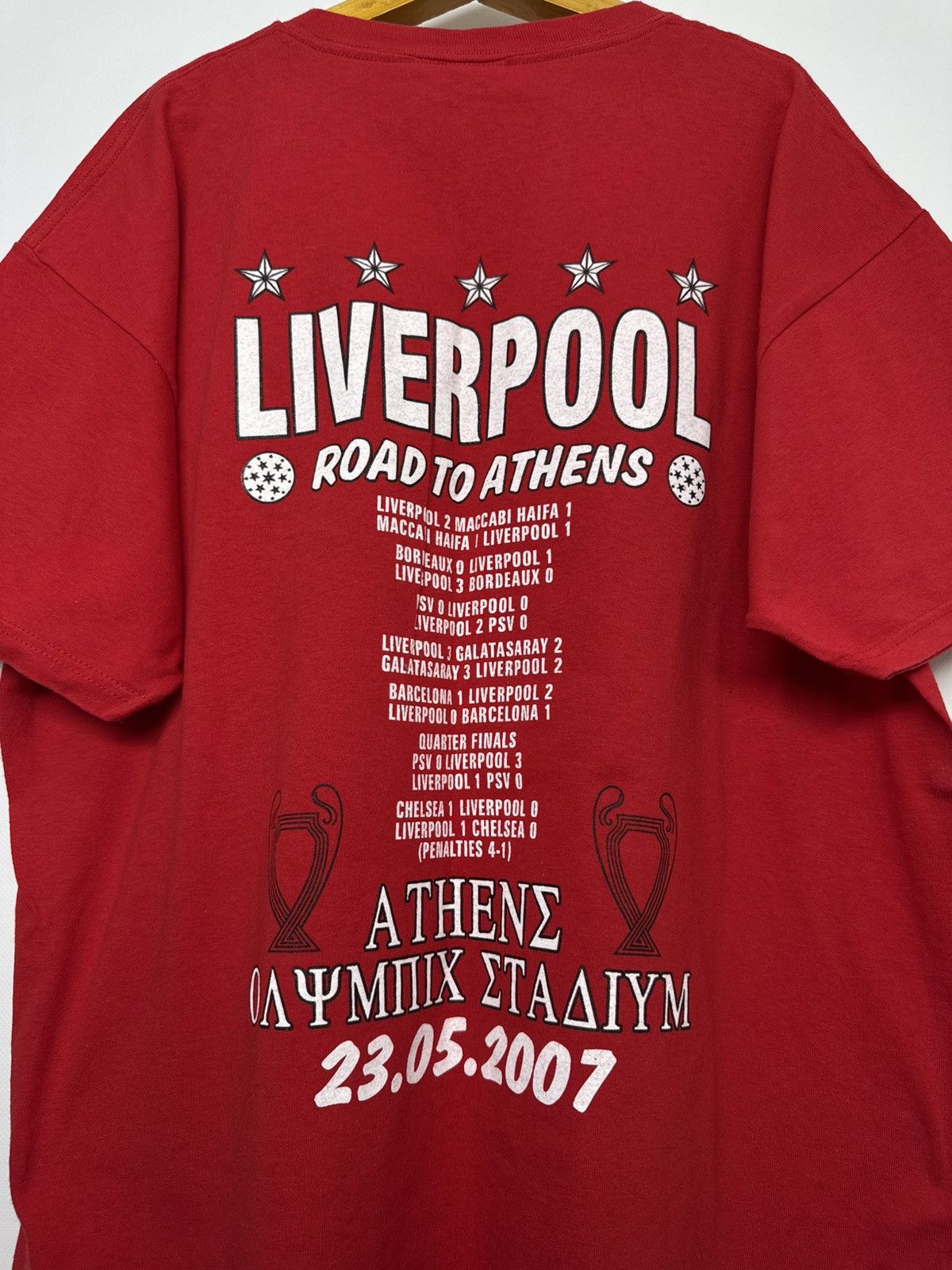 Fruit Of The Loom Vintage 00’s FC Liverpool Soccer Football Iconic T-Shirt Size US XL / EU 56 / 4 - 4 Thumbnail