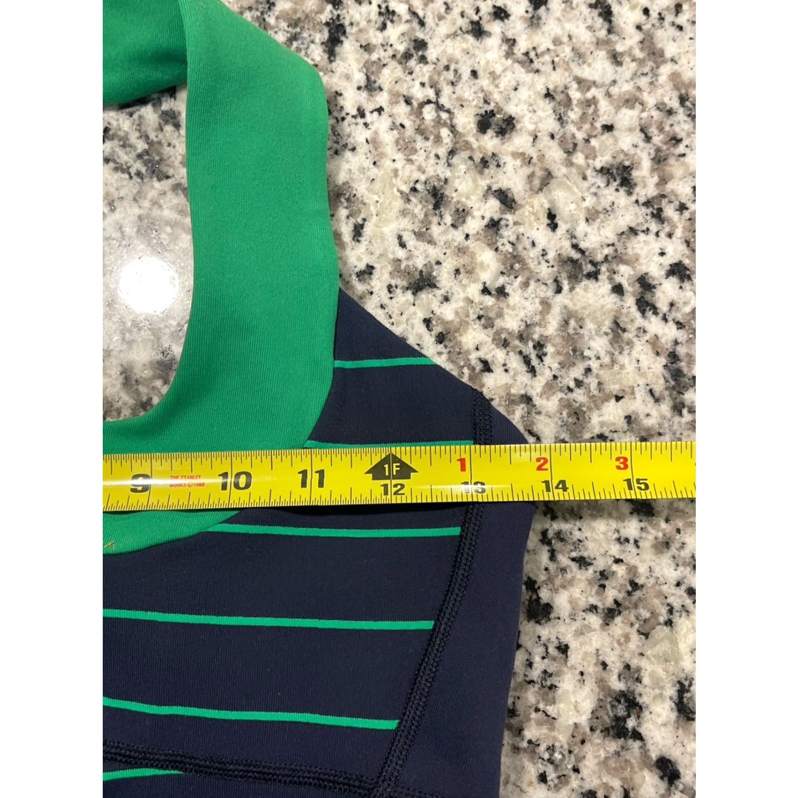 Lululemon Lululemon Tank Womens Size 6 Scoop Neck Striped Built-In Bra Racerback Athletic Multicolor Shirt? Size M / US 6-8 / IT 42-44 - 6 Thumbnail