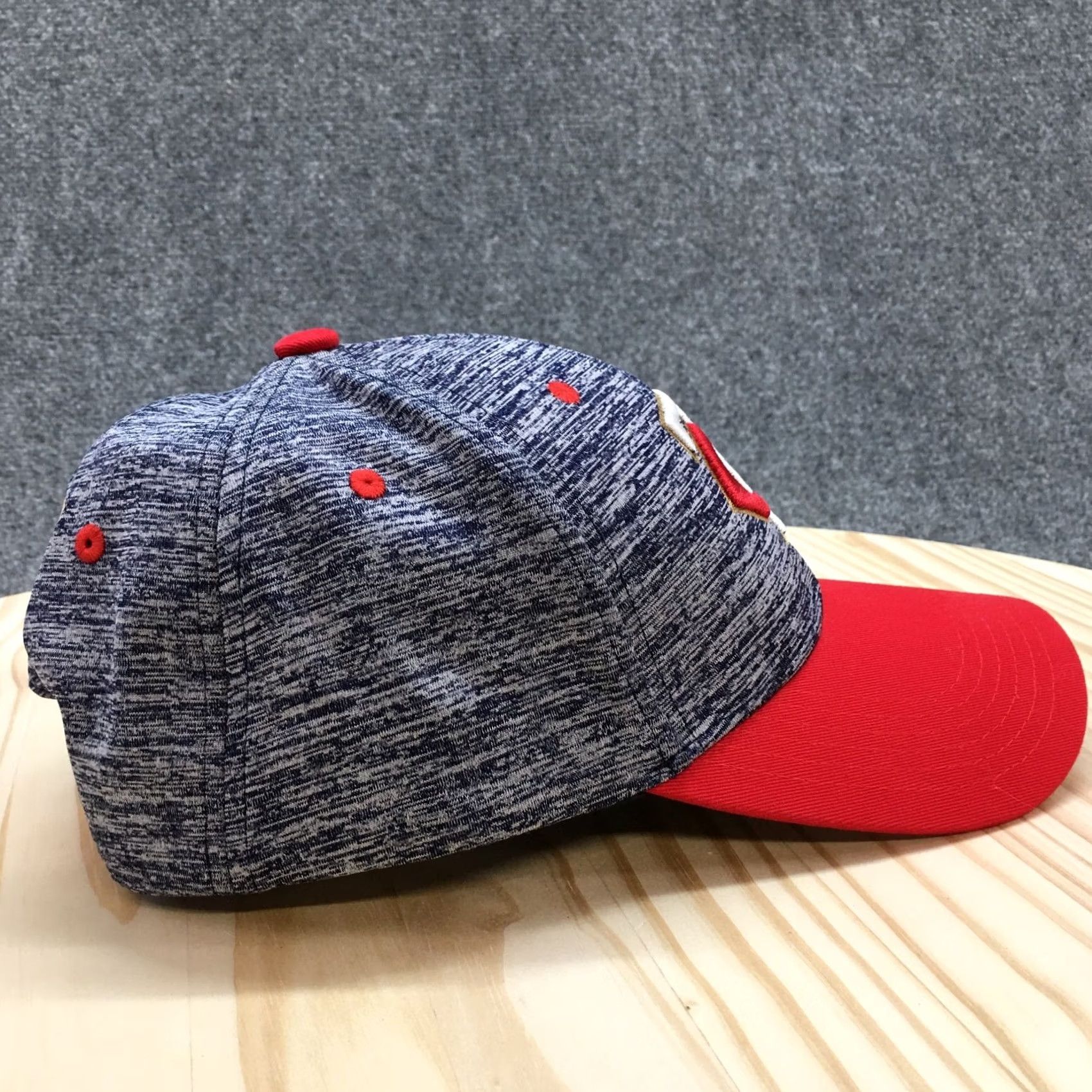 Twins Minnesota Twins Melonwear Baseball Cap Mens Blue Red One Size Embroidered Logo Size ONE SIZE - 5 Thumbnail