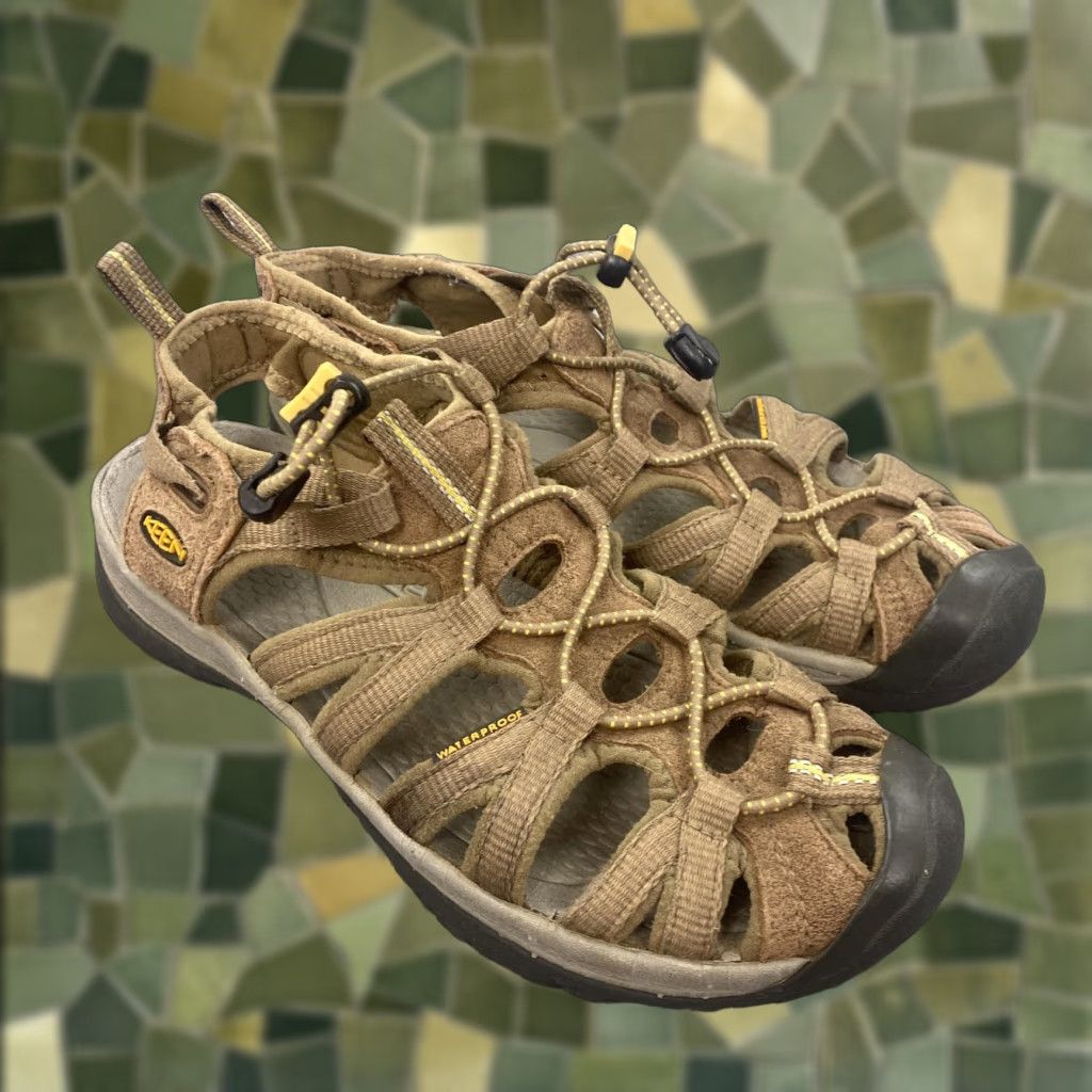 KEEN Keen Whisper Sandal Women 8 Brown Waterproof Hiking Outdoor Sandal Womens Size US 8 / IT 38 - 1 Thumbnail