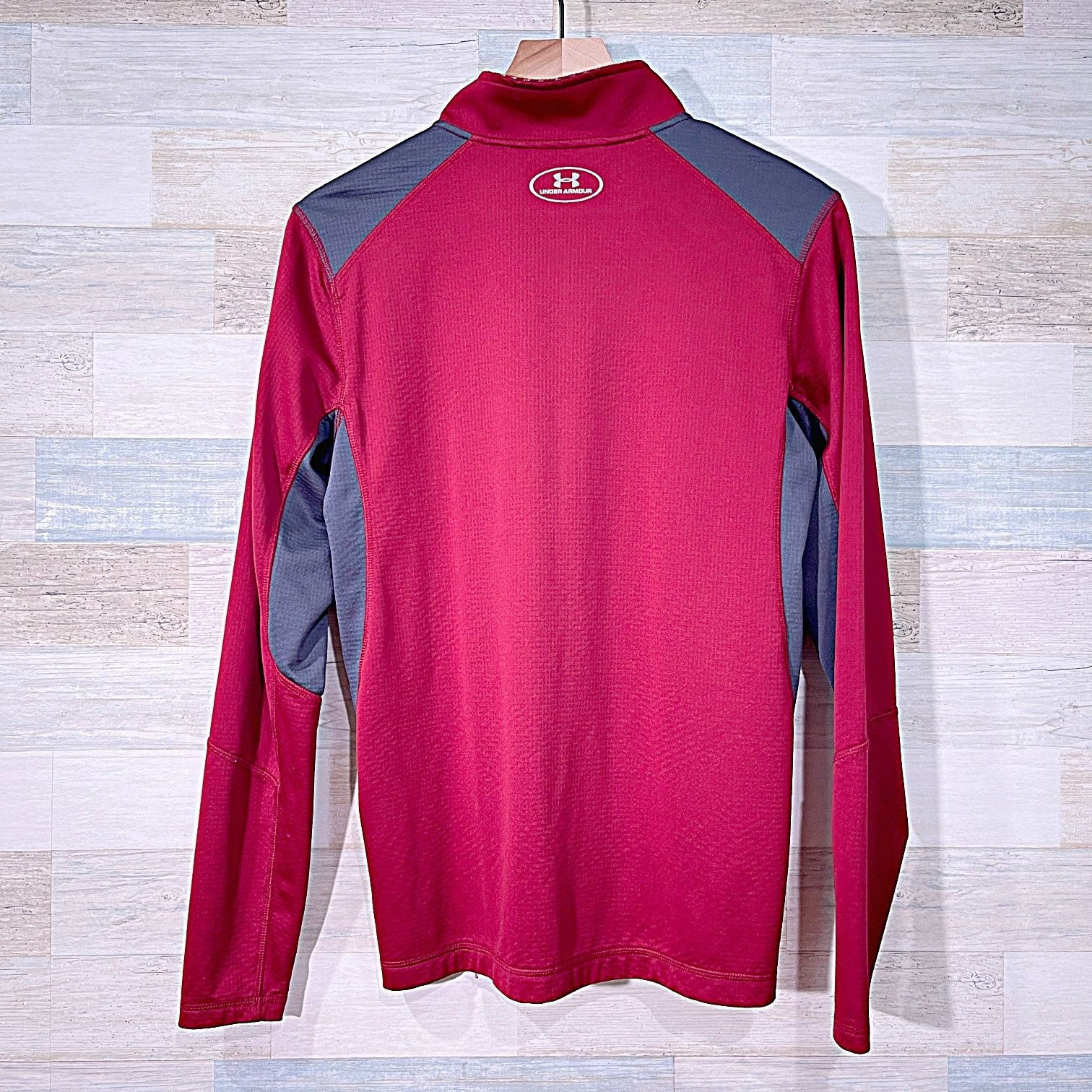Under Armour UNDER ARMOUR 1/4 Zip Performance Pullover Red Mens Small Size US S / EU 44-46 / 1 - 3 Thumbnail