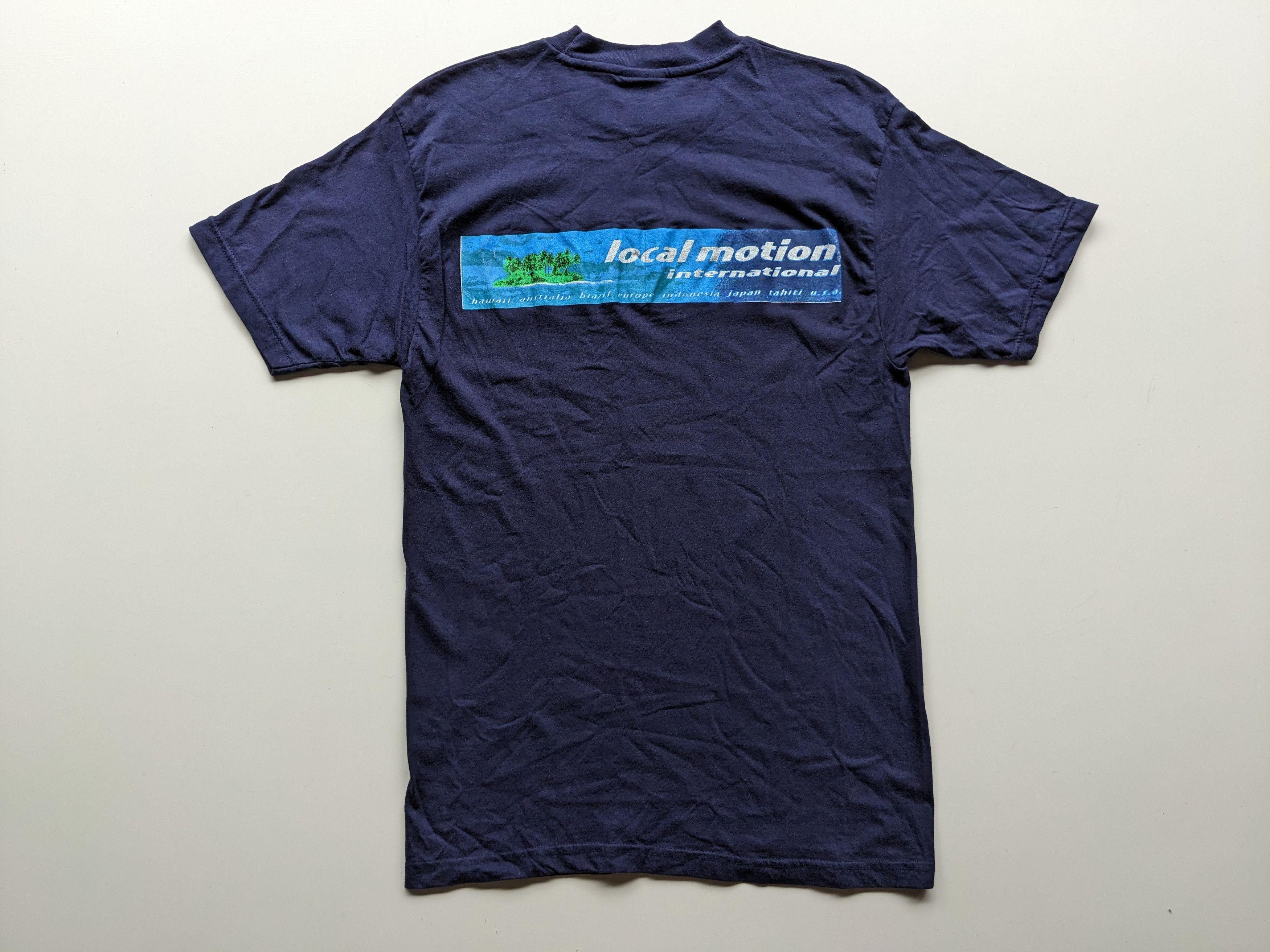 Vintage Vintage 90s Local Motion surfing tee Size US M / EU 48-50 / 2 - 1 Thumbnail