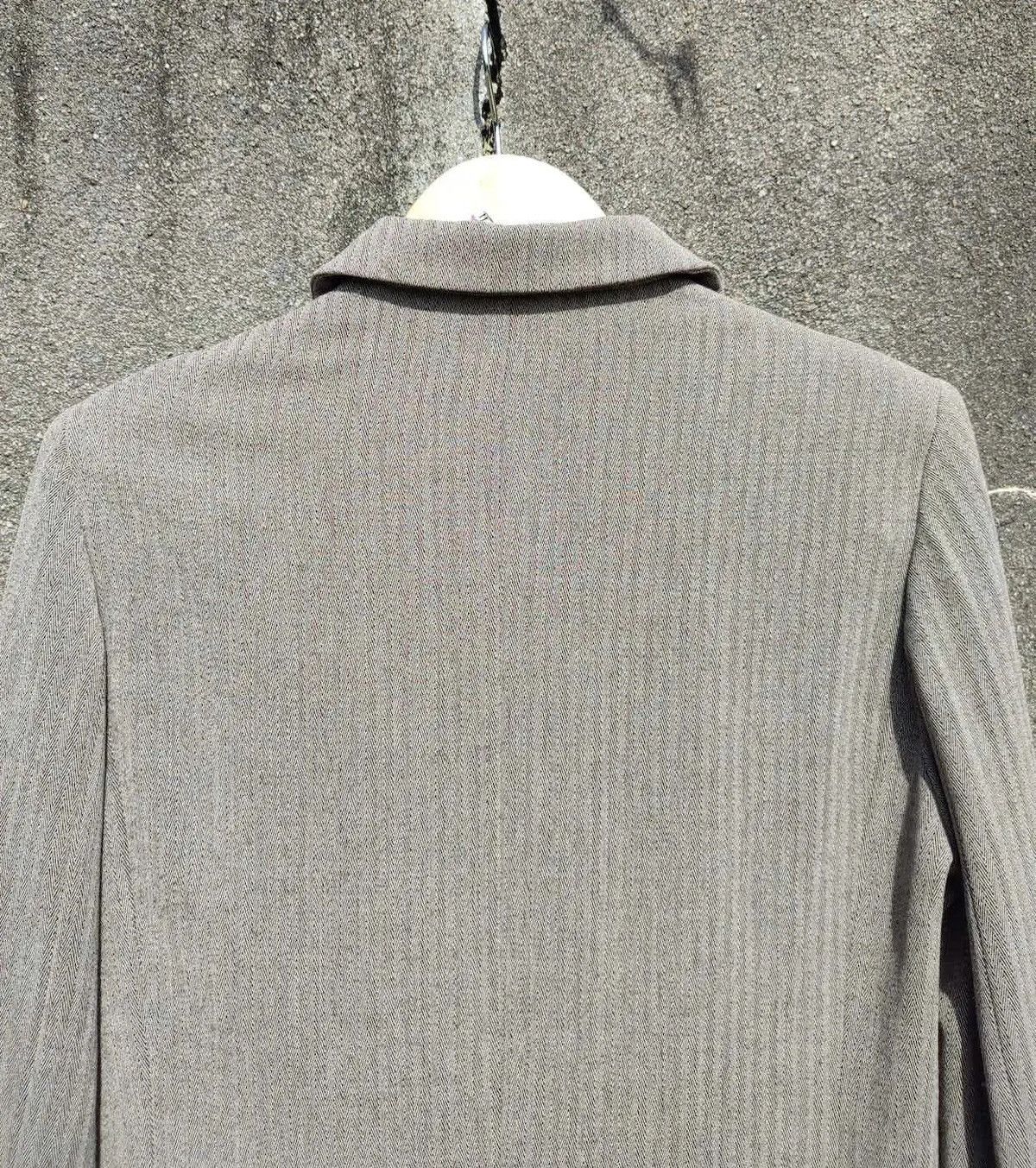 Designer × Max Mara MaxMara Weekend Line Wool Blend Collarless Blazer Size M / US 6-8 / IT 42-44 - 9 Thumbnail