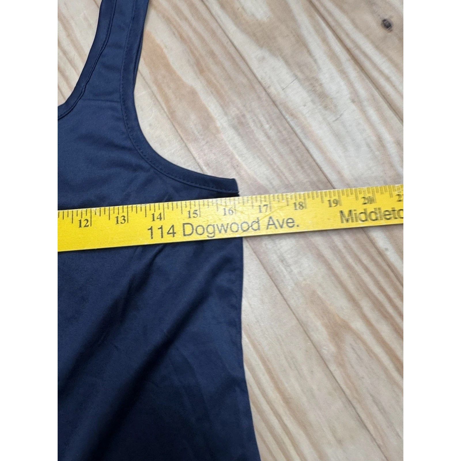 Other Women’s Performance Tank Top Medium Navy Blue Quick Dry Size ONE SIZE - 3 Thumbnail