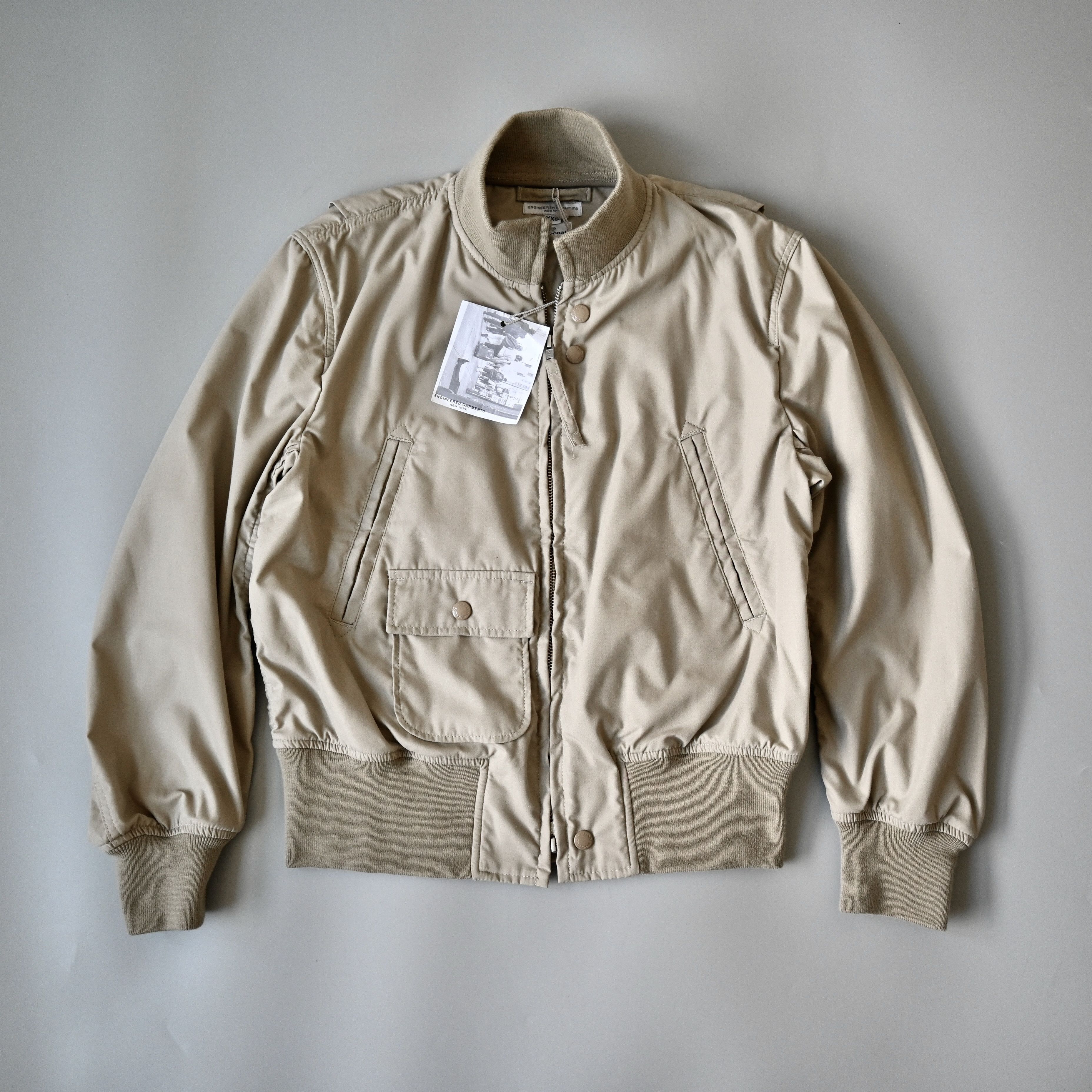 Engineered Garments UNUSED, ENGINEERED GARMENTS, Tanker Jacket, Tan, XXS Size US XXS / EU 40 - 2 Thumbnail