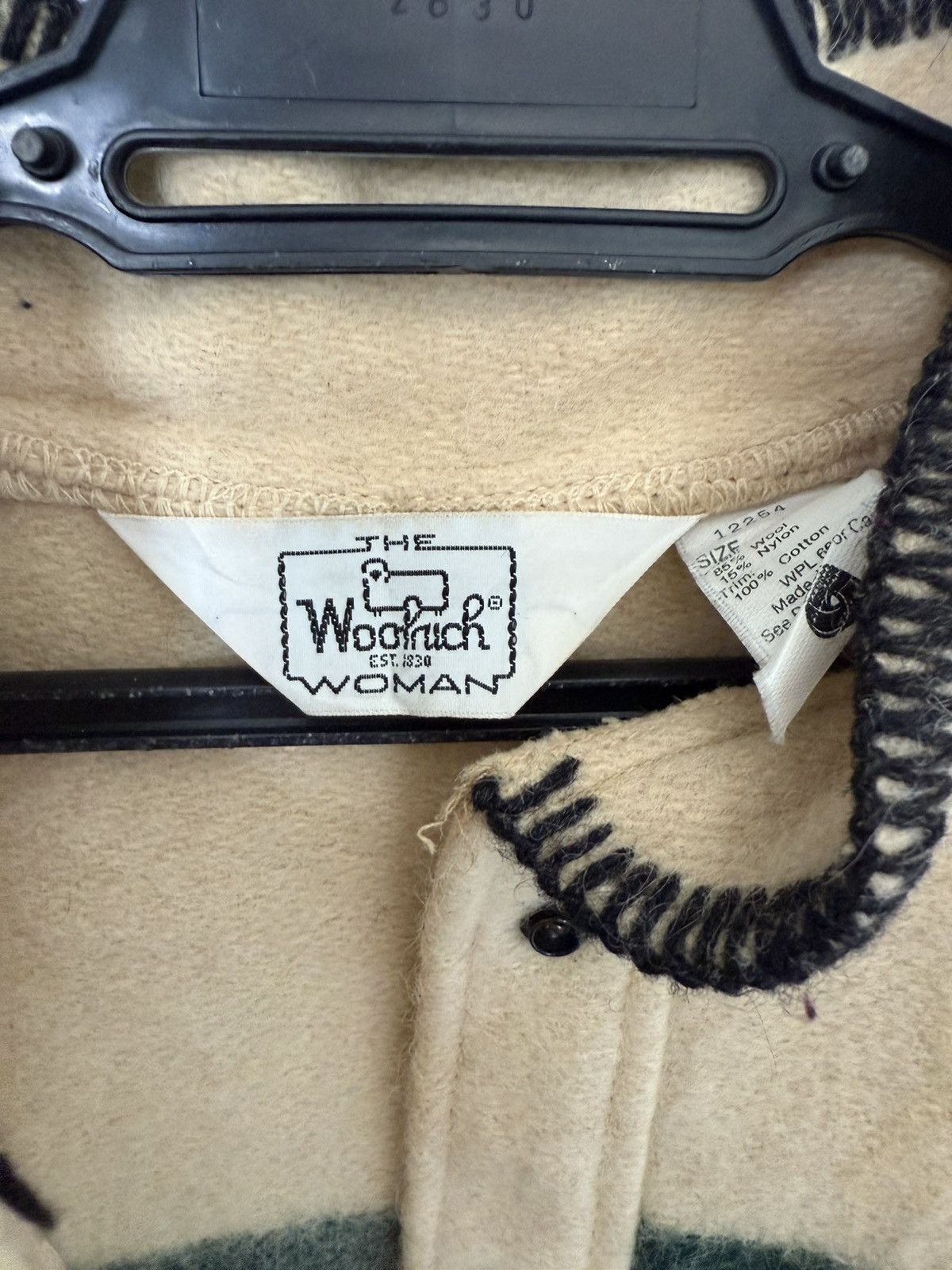 Woolrich Woolen Mills VINTAGE WOOLRICH HUDSON STRIPE FLEECE MADE IN USA Size M / US 6-8 / IT 42-44 - 7 Thumbnail