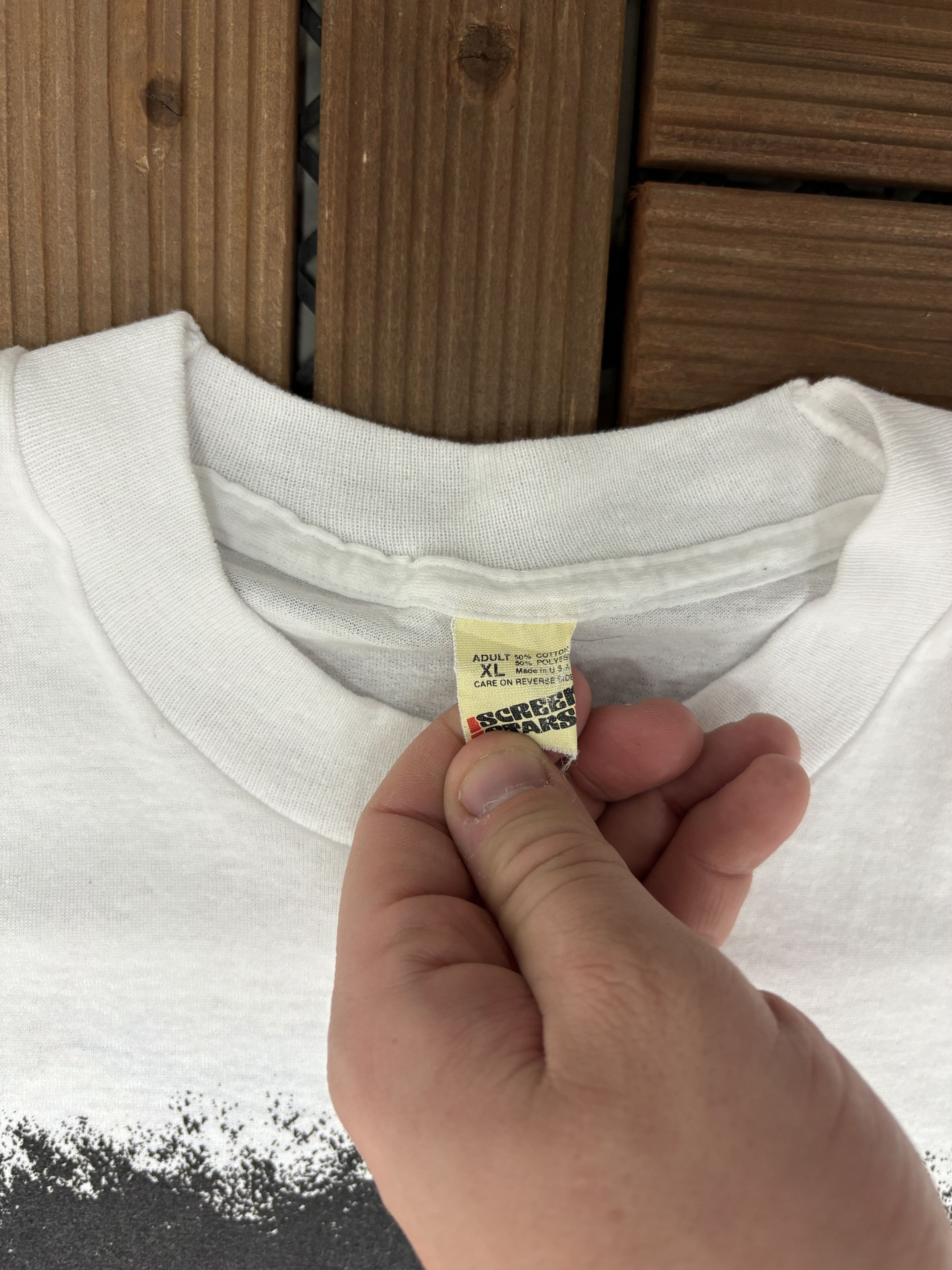 Vintage Niagara '93 Auto Swap Car Shows Vintage White T-Shirt Tee Size US XL / EU 56 / 4 - 5 Thumbnail