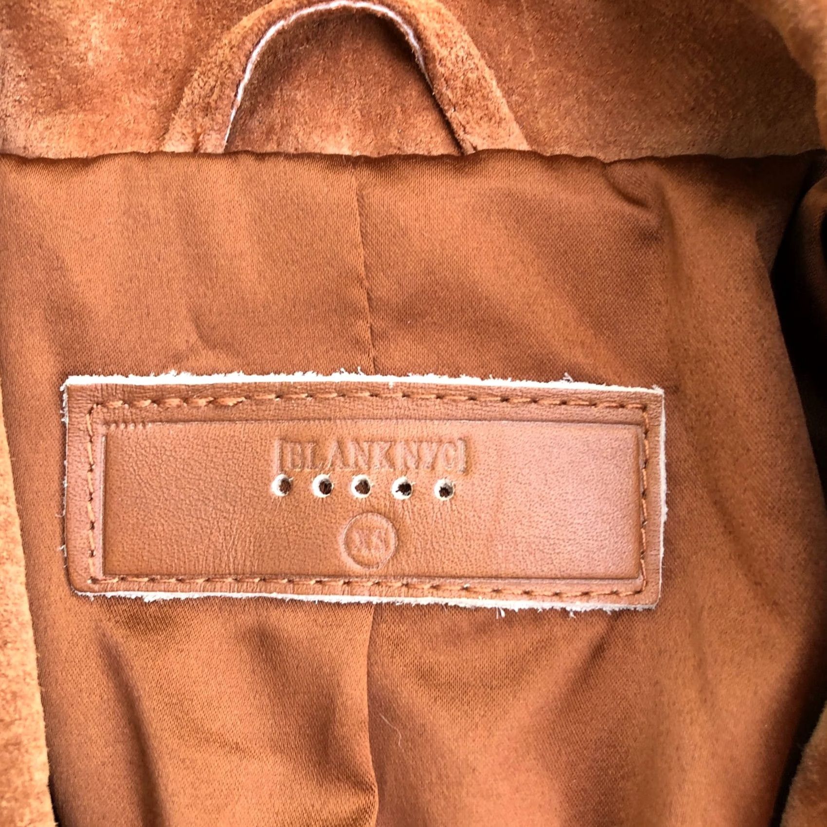 Vintage BLANKNYC Leather Suede Double Trench Coat Jacket Women's XS Brown Long Sleeve Trench Coat Mens? Size XS / US 0-2 / IT 36-38 - 5 Thumbnail