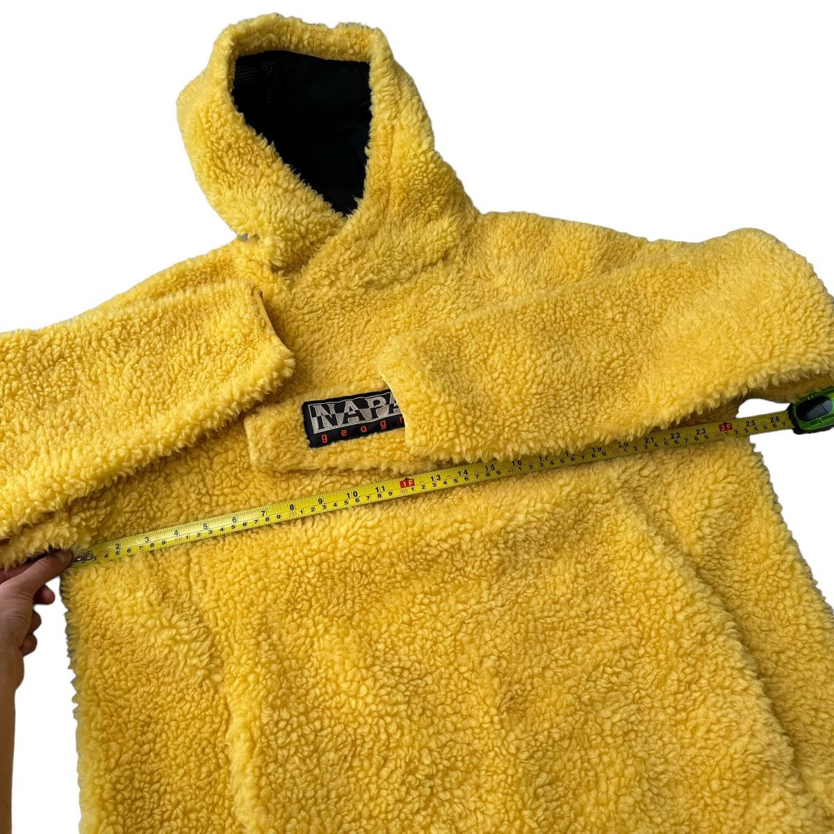 Designer × Napapijri × Patagonia MSRP $250 Napapijri Geographic Telve Oversized Sherpa Hoodie Size US M / EU 48-50 / 2 - 12 Thumbnail