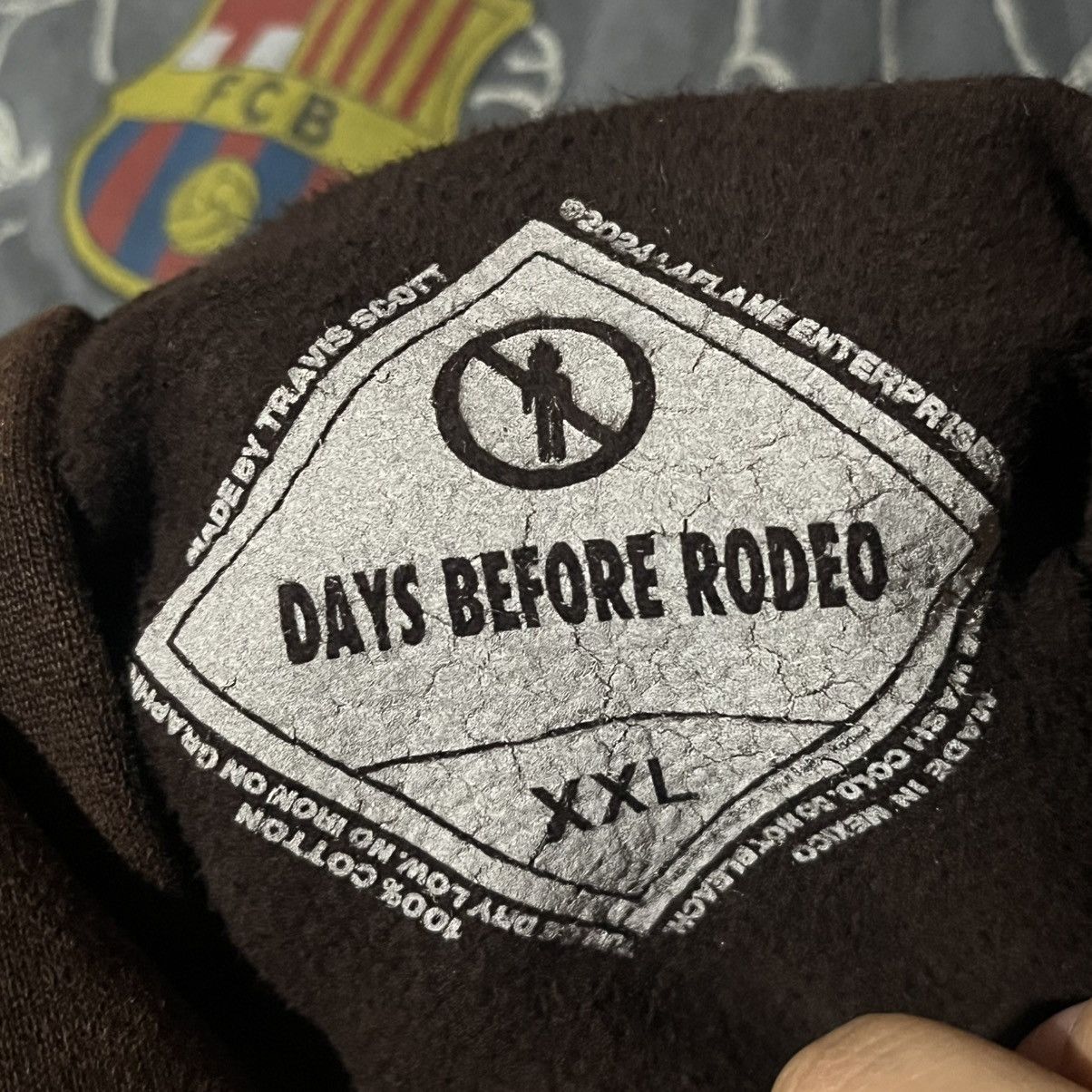 Sp5der × Travis Scott Sp5der Travis Scott Rodeo Hoodie Size US XXL / EU 58 / 5 - 8 Thumbnail