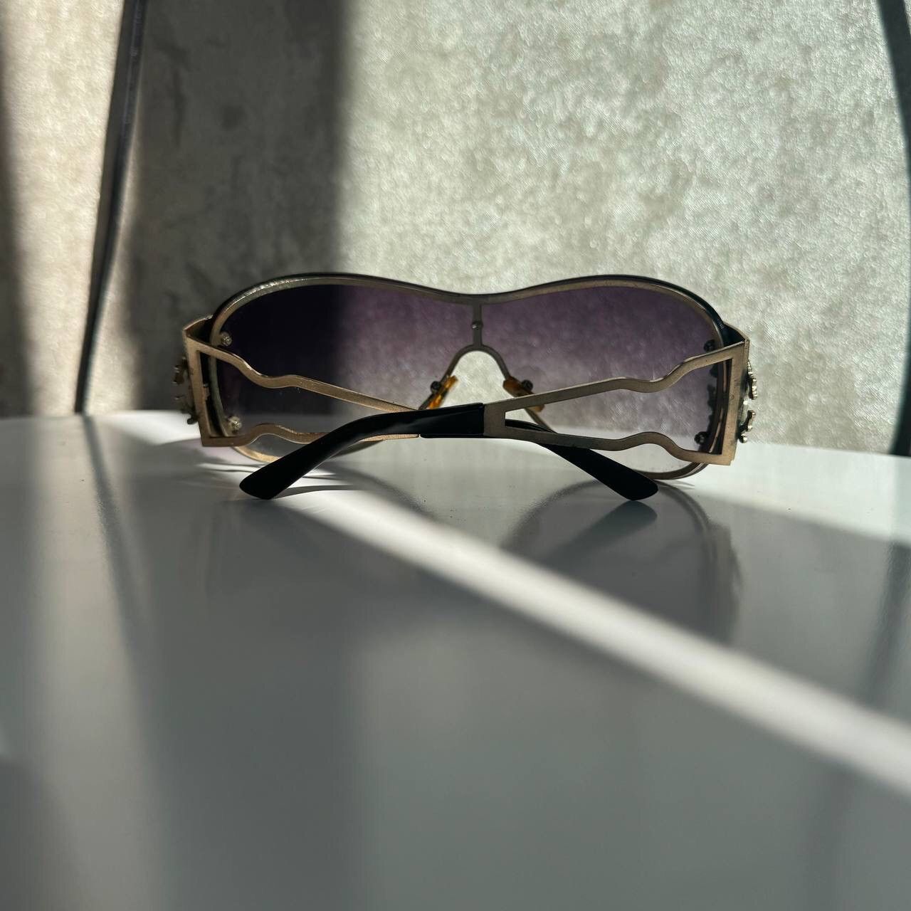Hysteric Glamour × Japanese Brand × Vintage Retro Glamour Mask Sunglasses Size ONE SIZE - 8 Thumbnail