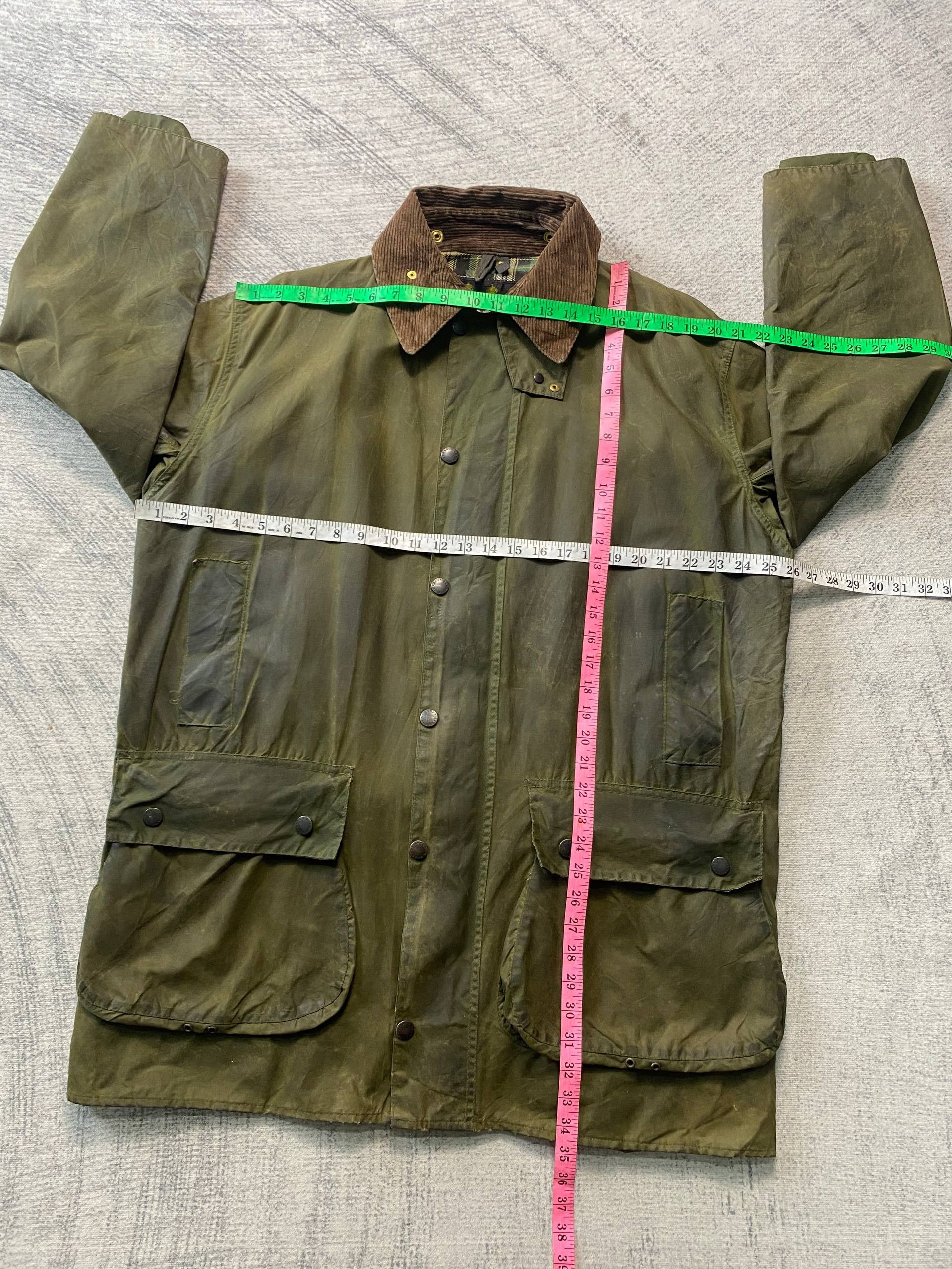 Barbour Vintage Barbour Border Waxed Jacket Size US L / EU 52-54 / 3 - 21 Thumbnail