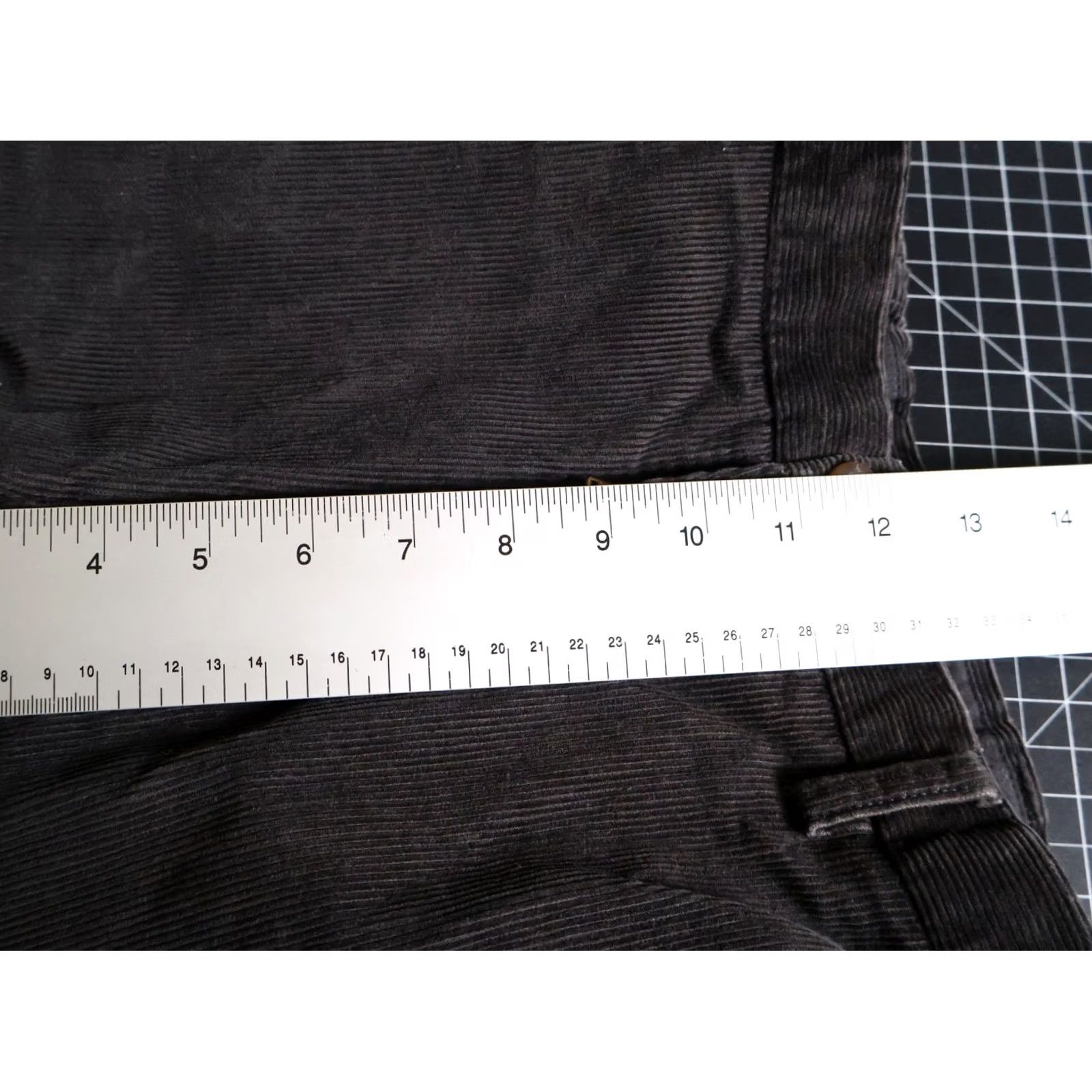 Haggar VTG Haggar Baggy Fit Corduroy Pants Men's 34 x 30 Dark Brown Regular Straight 90s Hipster Retro Vintage Tentative? Size US 34 / EU 50 - 7 Thumbnail