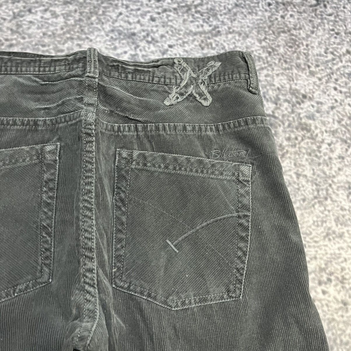 Billabong Vintage Y2K Billabong Corduroy Baggy Wide Leg Skater Jeans Size US 34 / EU 50 - 4 Thumbnail