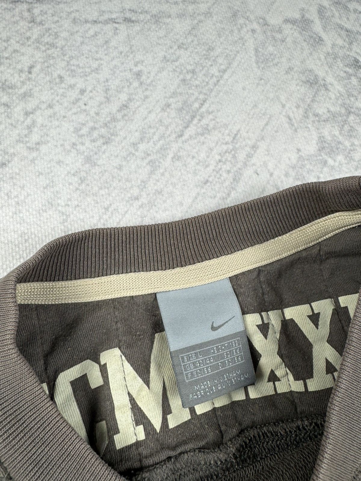 Nike × Vintage NIKE VINTAGE CENTER LOGO OVERSIZE BOXY SWEATSHIRT Size US L / EU 52-54 / 3 - 6 Thumbnail