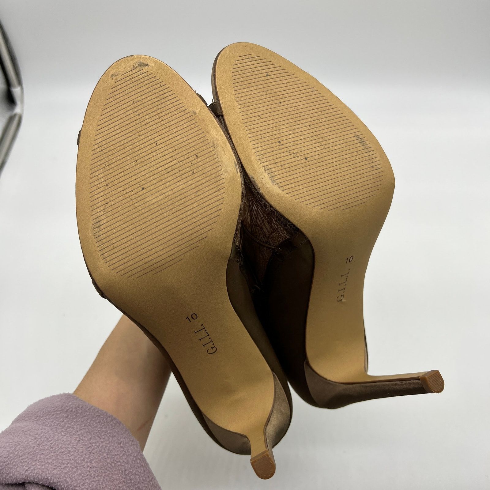 Other G.I.L.I. Women Heel Size 10 M Peep Toe Elastic Front Size US 10 / IT 40 - 8 Thumbnail