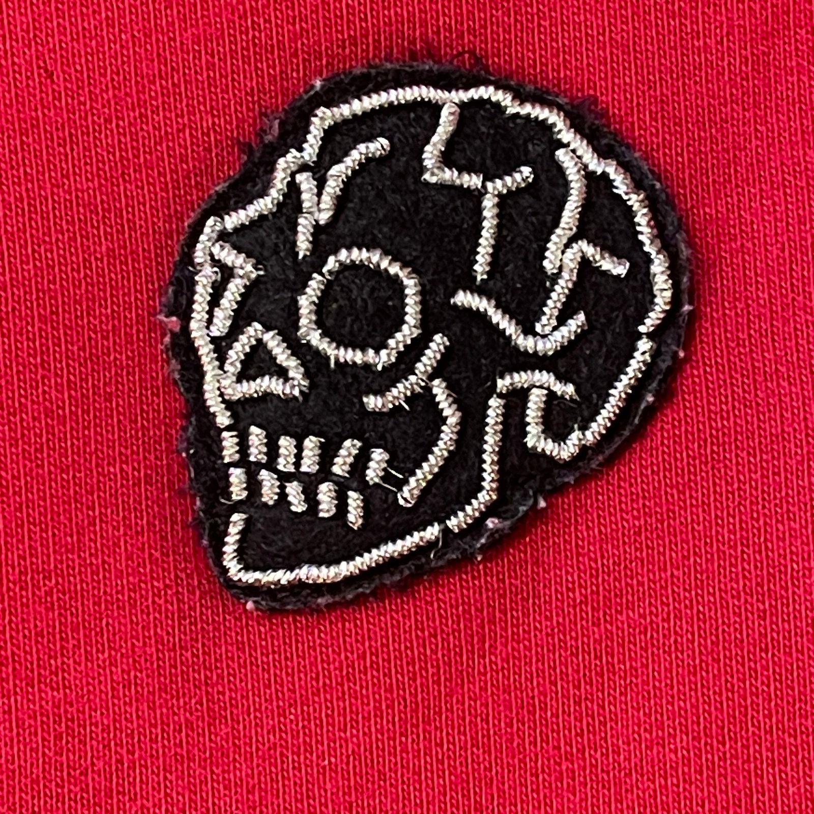 The Kooples The Kooples Women's Embroidered Skull Cotton Sweatshirt Sz M Size M / US 6-8 / IT 42-44 - 2 Thumbnail