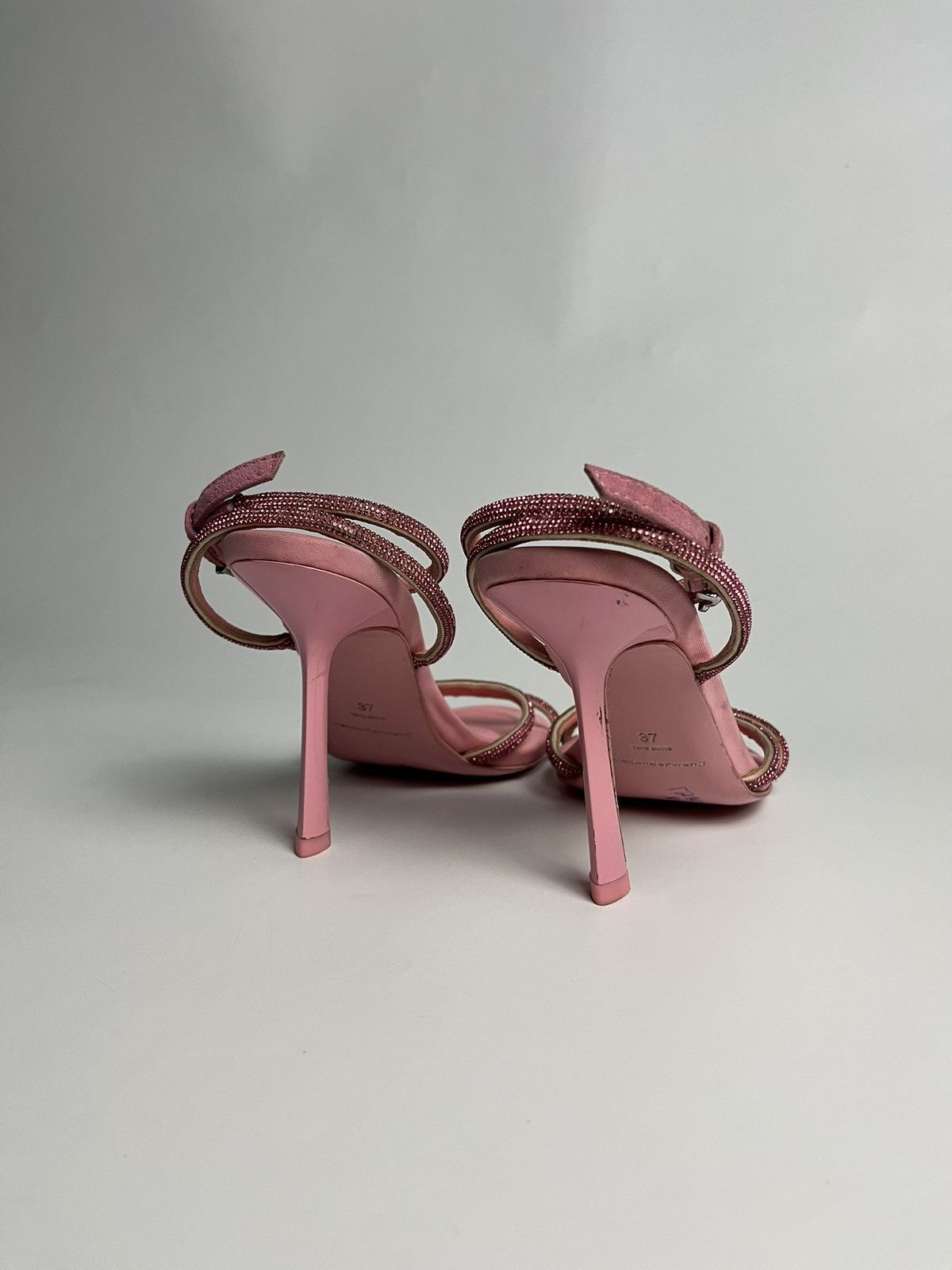 Alexander Wang Alexander Wang Pink Dahlia Rhinestone Heels Sandals Size US 7 / IT 37 - 12 Thumbnail