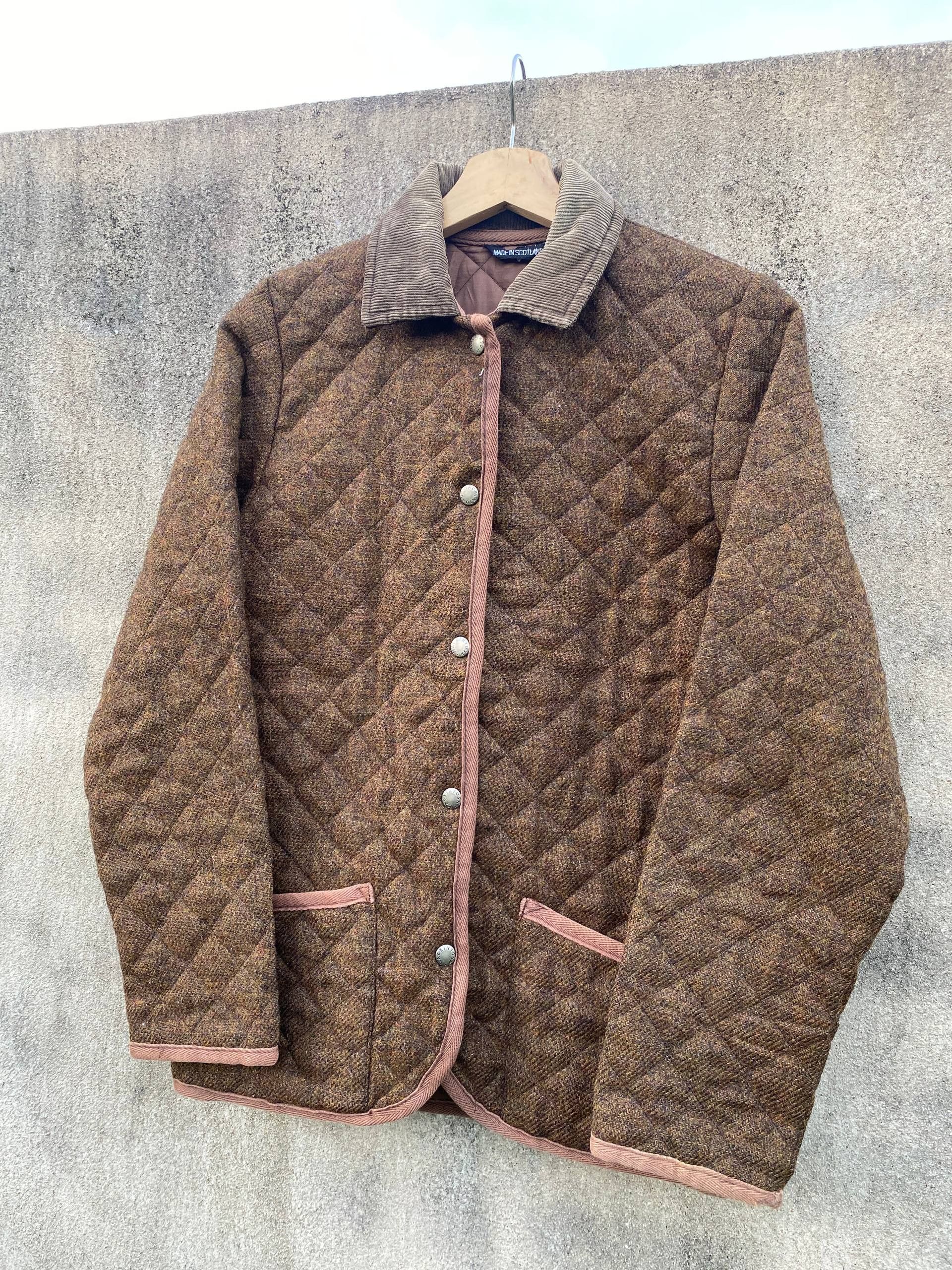 Mackintosh Mackintosh Scotland Quilted Wool Jacket Size US S / EU 44-46 / 1 - 2 Thumbnail