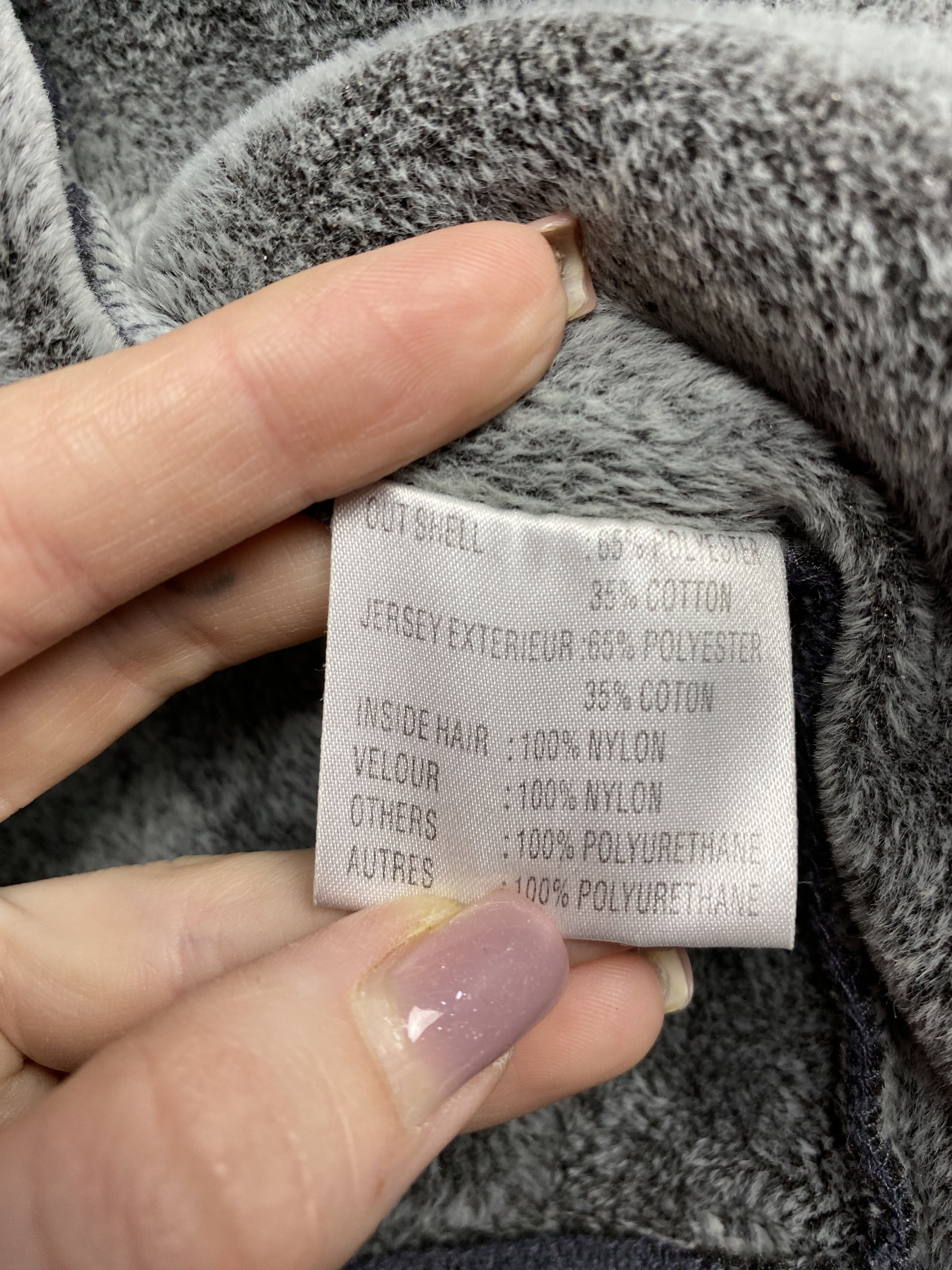 Schott × Vintage Schott Vintage Mens Sherpa Fleece Hooded Jacket Size US L / EU 52-54 / 3 - 9 Thumbnail