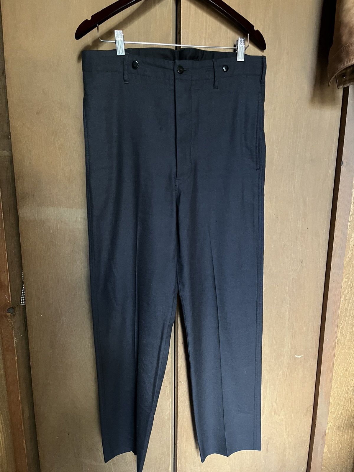 Visvim VISVIM Dress Black Pants 34 Size US 34 / EU 50 - 10 Thumbnail