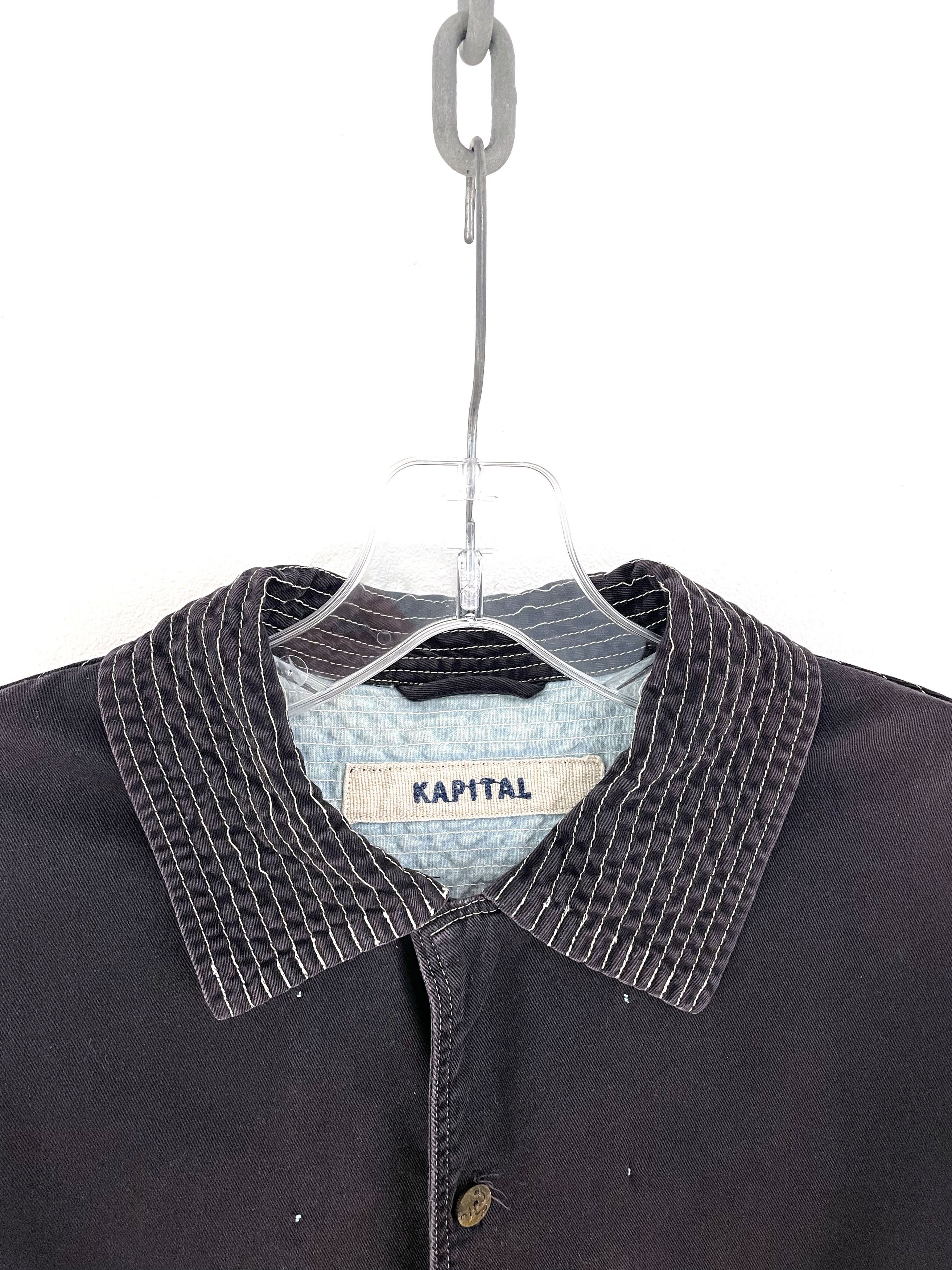 Kapital Contrast Stitch Shirt Size US L / EU 52-54 / 3 - 3 Thumbnail