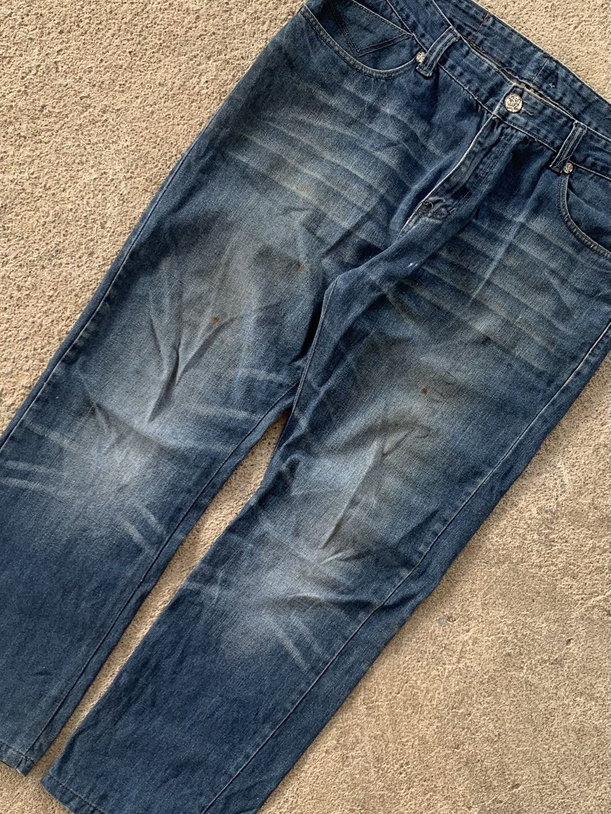 Ed Hardy × Vintage Vintage edhardy denim jeans Size US 38 / EU 54 - 6 Thumbnail