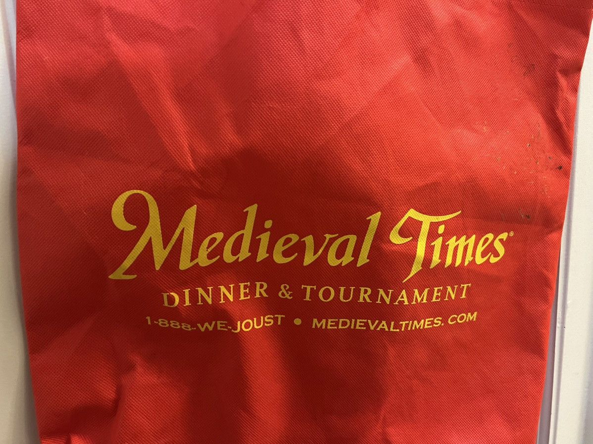 Other Medieval Times Dinner & Tournament Logo Reusable Tote Bag Size ONE SIZE - 3 Thumbnail