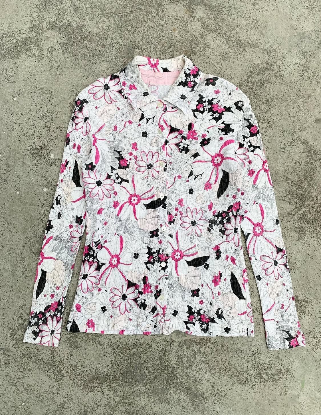 Tsumori Chisato Tsumori Chisato Floral button ups shirt. Size US S / EU 44-46 / 1 - 2 Thumbnail