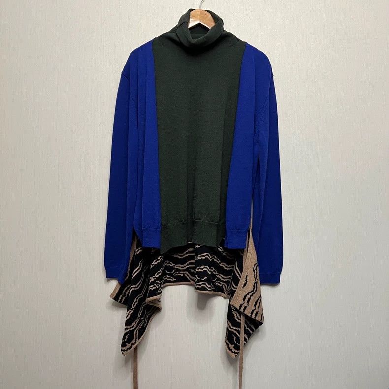 Loewe Loewe Asymmetric Wool Sweater - dmc Size US M / EU 48-50 / 2 - 1 Thumbnail