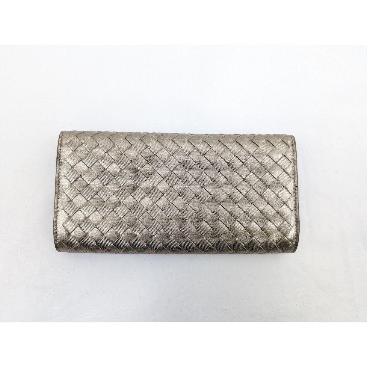 Bottega Veneta o1rshd1 Size : OS/ Intrecciato Gros Grain Wallet in Champign Size ONE SIZE - 2 Thumbnail