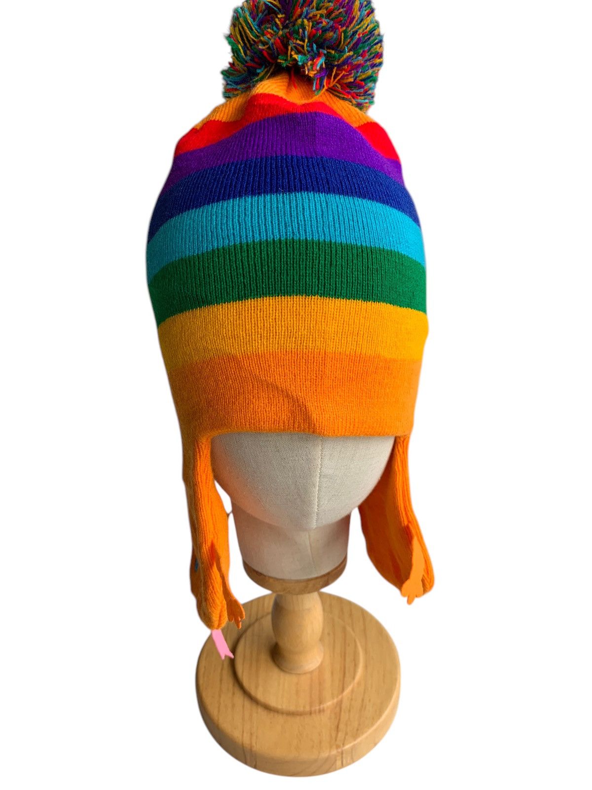 14th Addiction × Vintage BANDAI GIANT SALAMANDER- MACROSS F THE MOVIE KNIT BEANIE HAT Size ONE SIZE - 5 Thumbnail