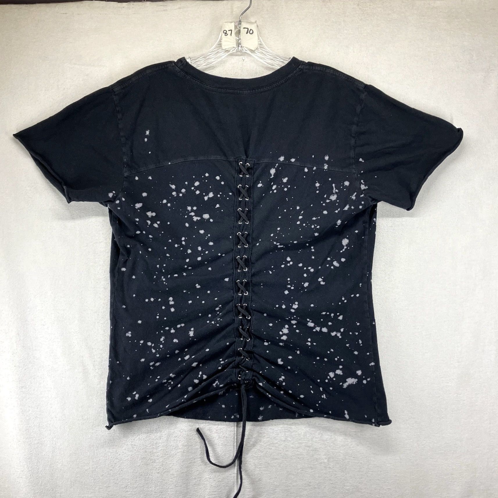 Affliction VINTAGE Affliction Y2K T-Shirt Women Medium Black Biker Rocker Goth Motorcycle 90s Retro Size M / US 6-8 / IT 42-44 - 2 Thumbnail