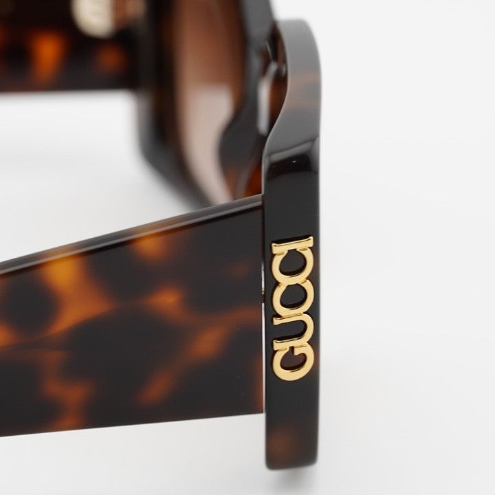 Gucci Gucci GG2039S 002 Sunglasses Havana Butterfly Frame, Brown Size ONE SIZE - 6 Thumbnail