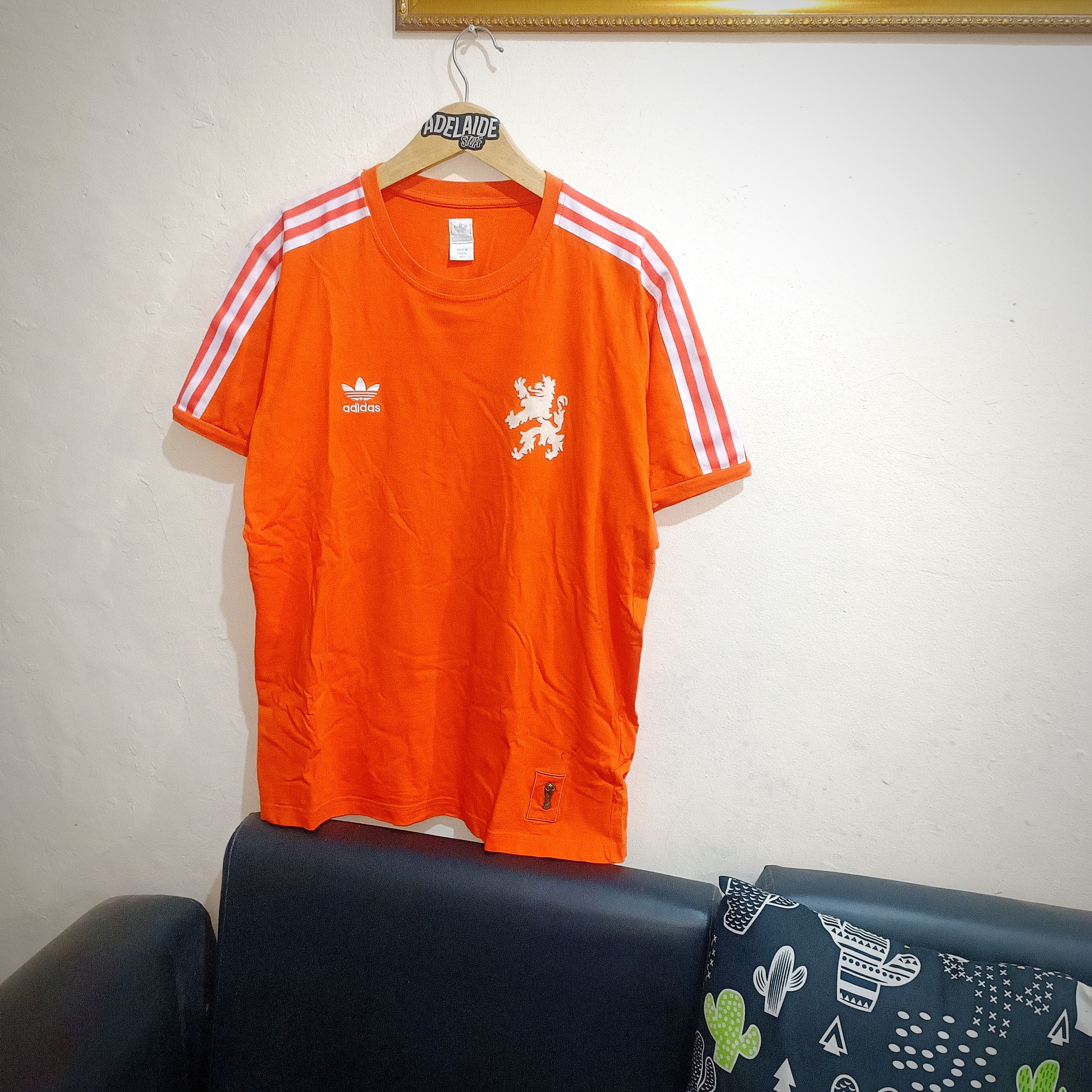 Adidas Tee Adidas Holland World Cup Series Size US M / EU 48-50 / 2 - 1 Thumbnail