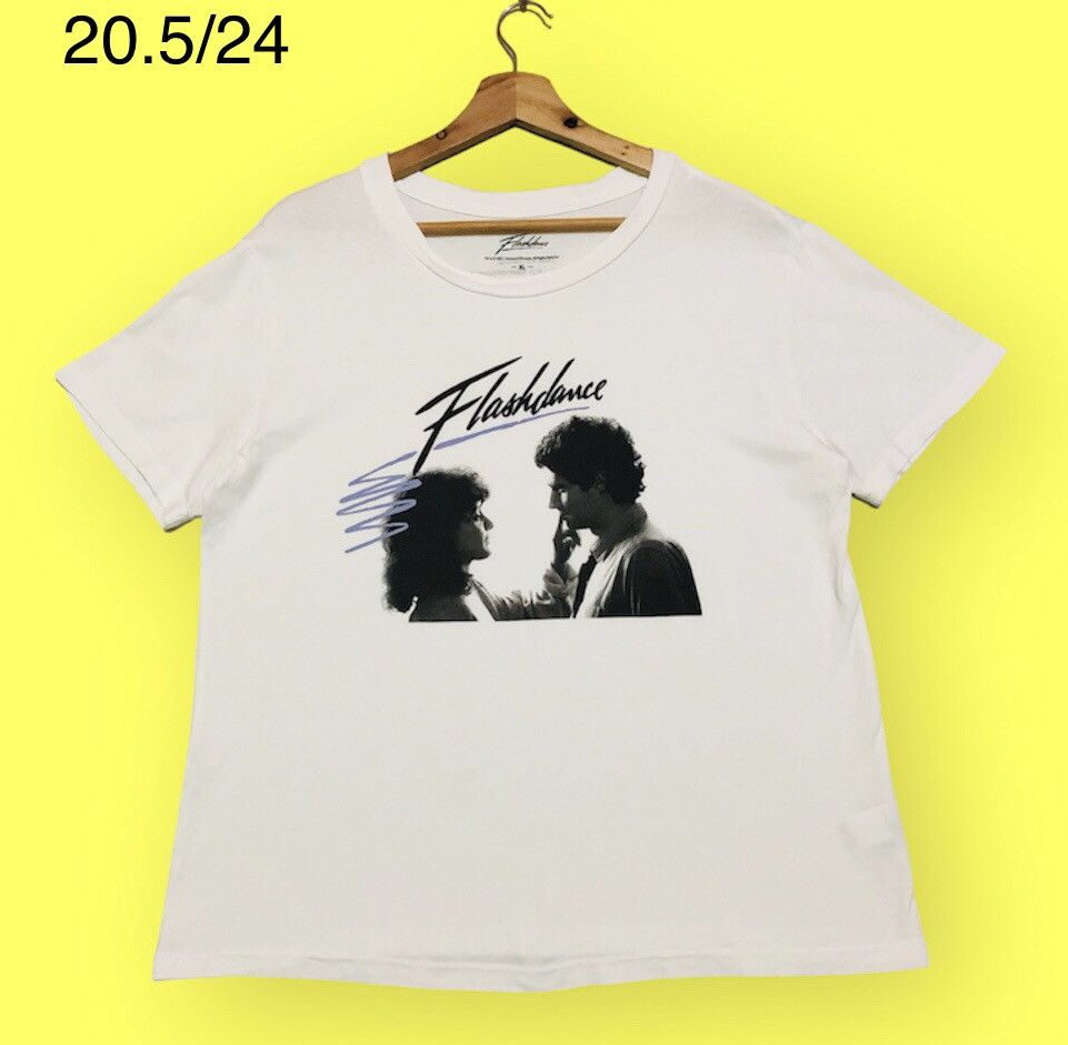 image of Gu x Movie Flashdance in White, Men's (Size Medium)