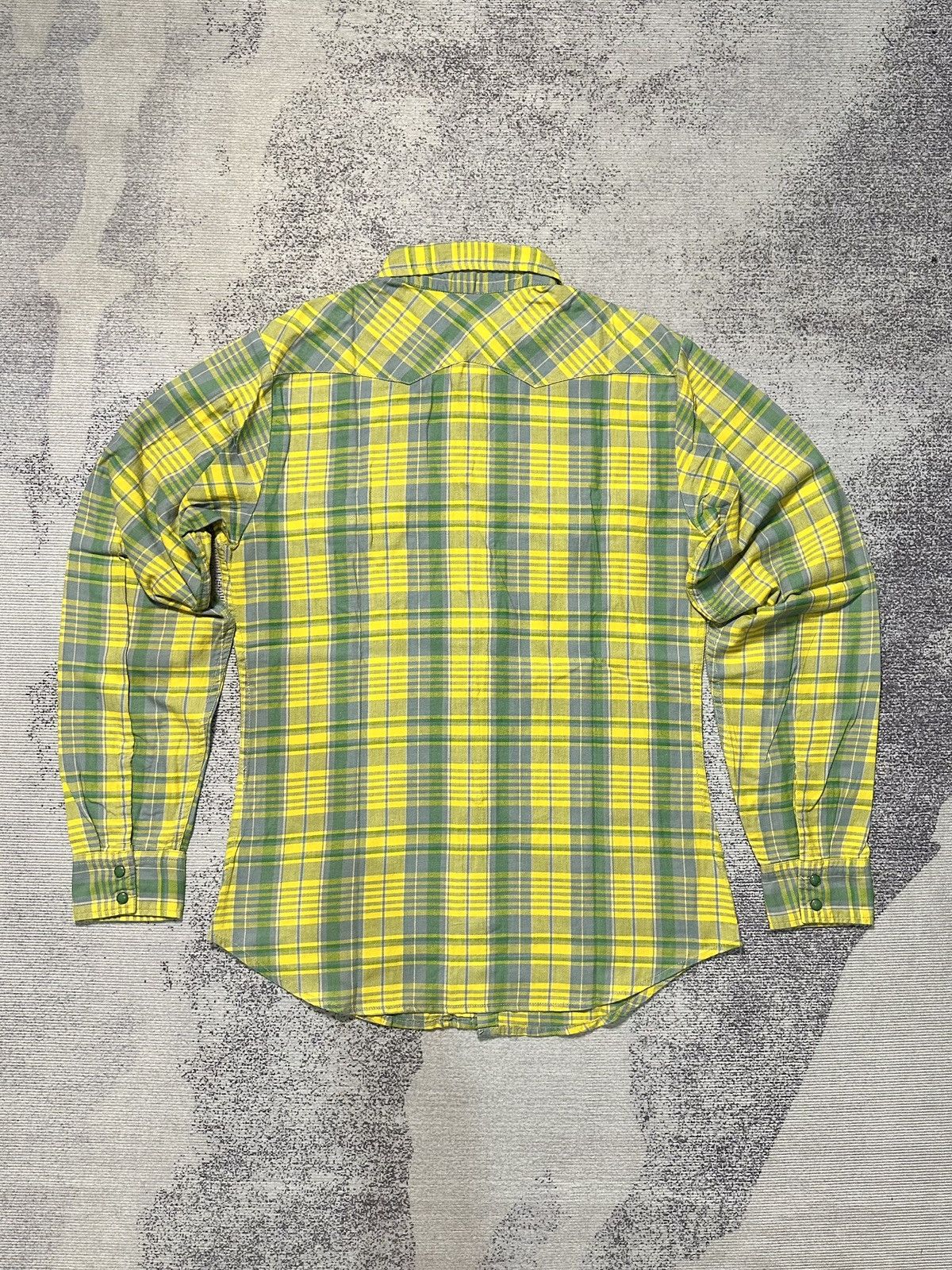 If Six Was Nine Hysteric Glamour Flanel Shirt Pocket Yellow Size US S / EU 44-46 / 1 - 8 Thumbnail