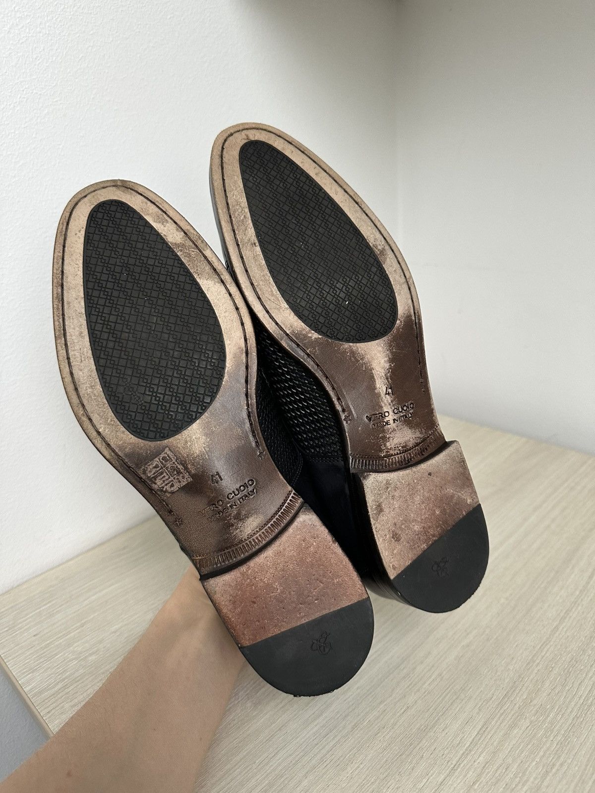 Canali Canali Leather Oxford Shoes Size US 8 / EU 41 - 12 Thumbnail