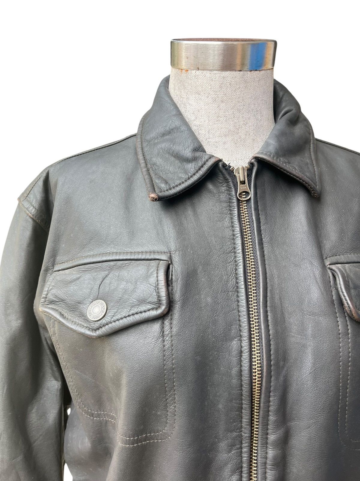 Gap Vintage gap leather jacket Size XL / US 12-14 / IT 48-50 - 4 Thumbnail