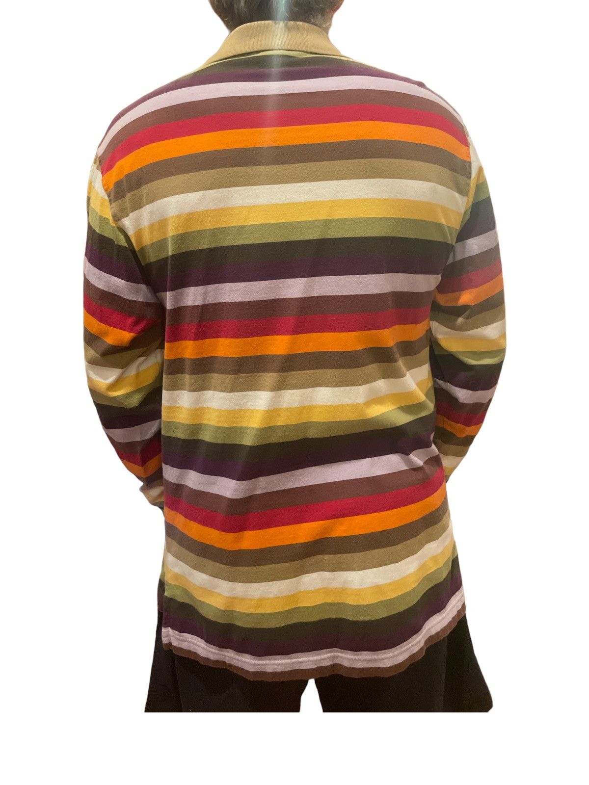 Daniel Cremieux Men’s Daniel Cremieux Long Sleeve Polo Shirt Size US L / EU 52-54 / 3 - 3 Thumbnail