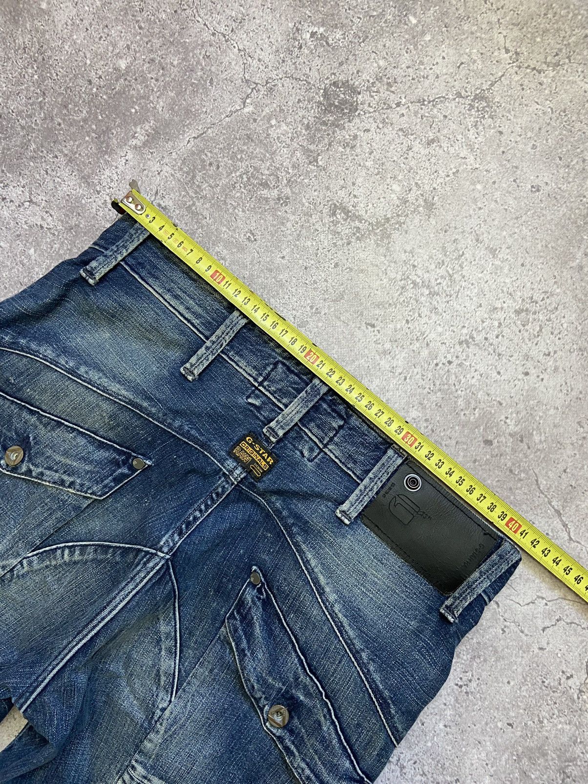 G-Star G-Star Raw 3D Double Knee Jeans Wide Legs Hype Denim Size US 33 - 6 Thumbnail