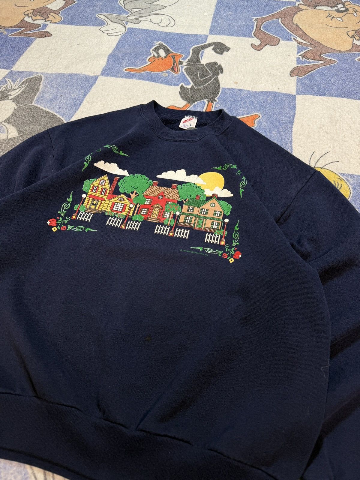 Vintage Vintage Christmas crewneck Size US L / EU 52-54 / 3 - 2 Thumbnail